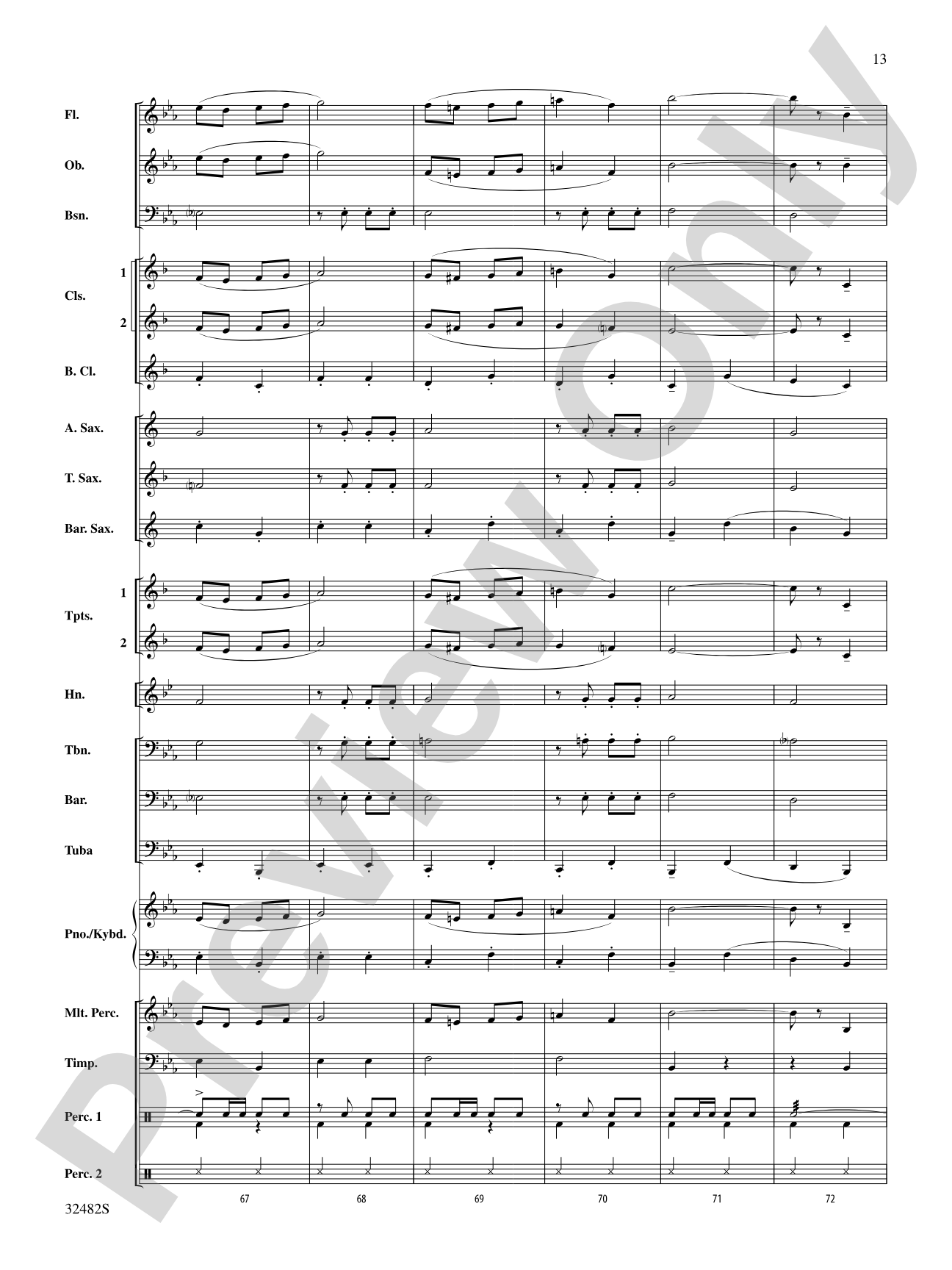 Fairest of the Fair: Concert Band Conductor Score & Parts