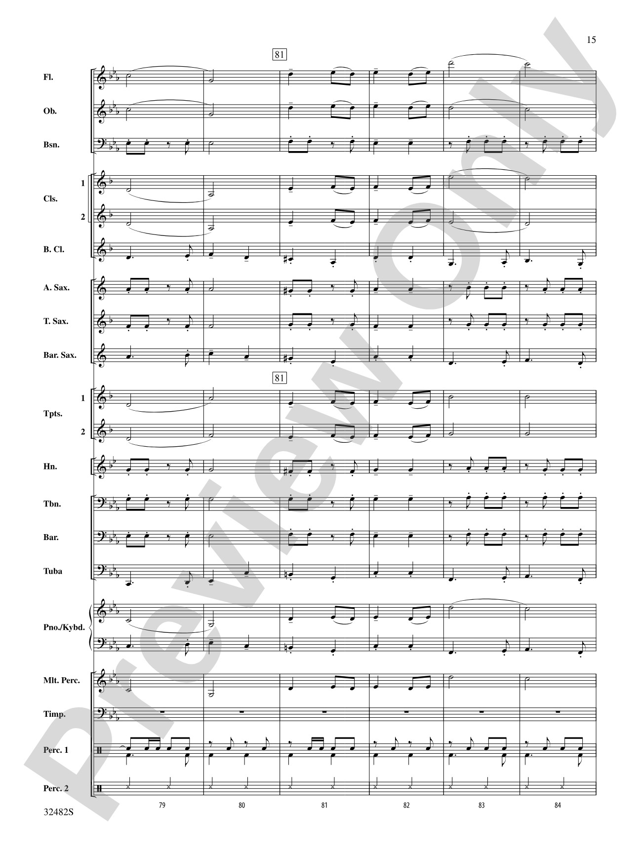 Fairest of the Fair: Concert Band Conductor Score & Parts