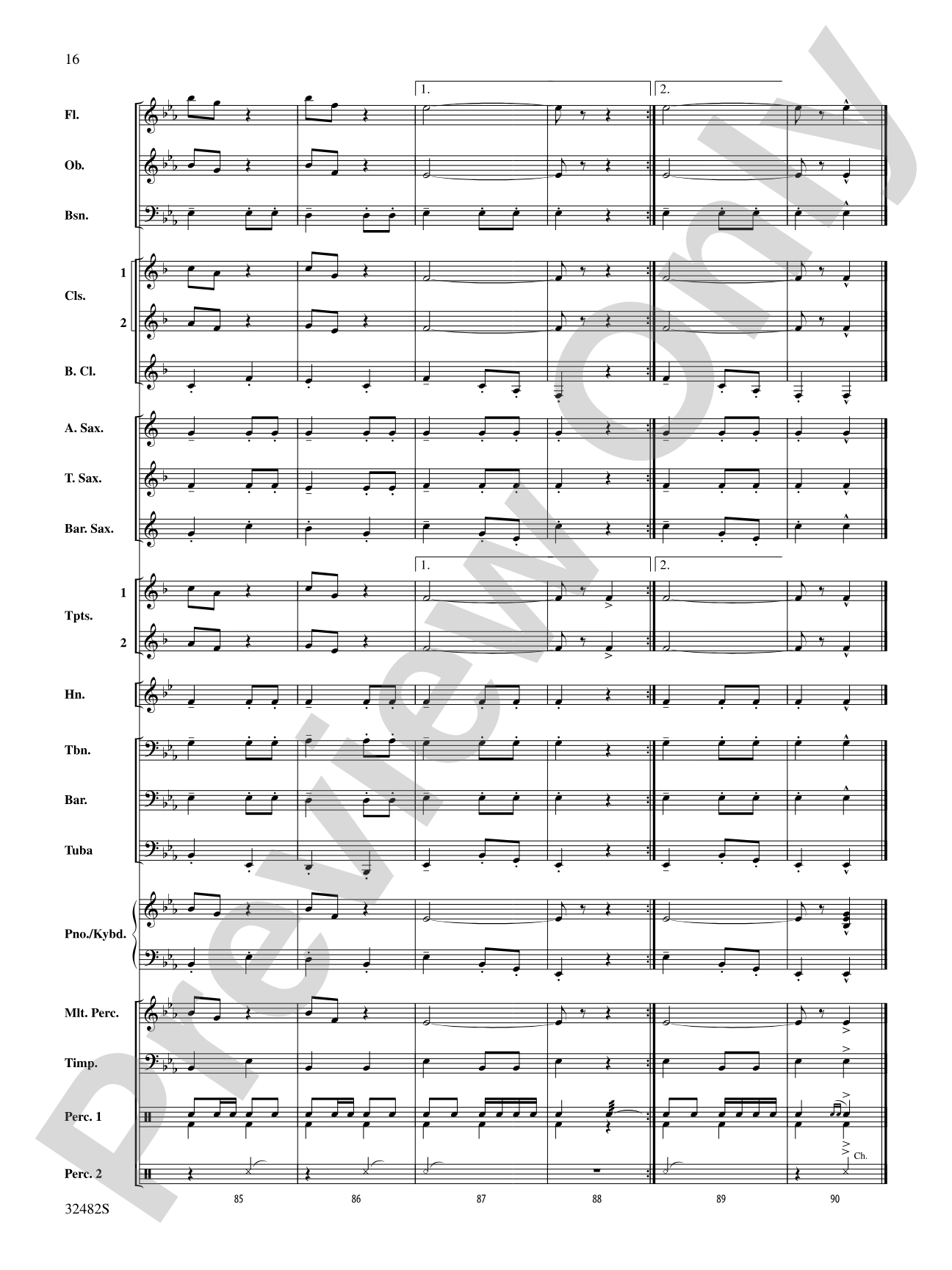 Fairest of the Fair: Concert Band Conductor Score & Parts