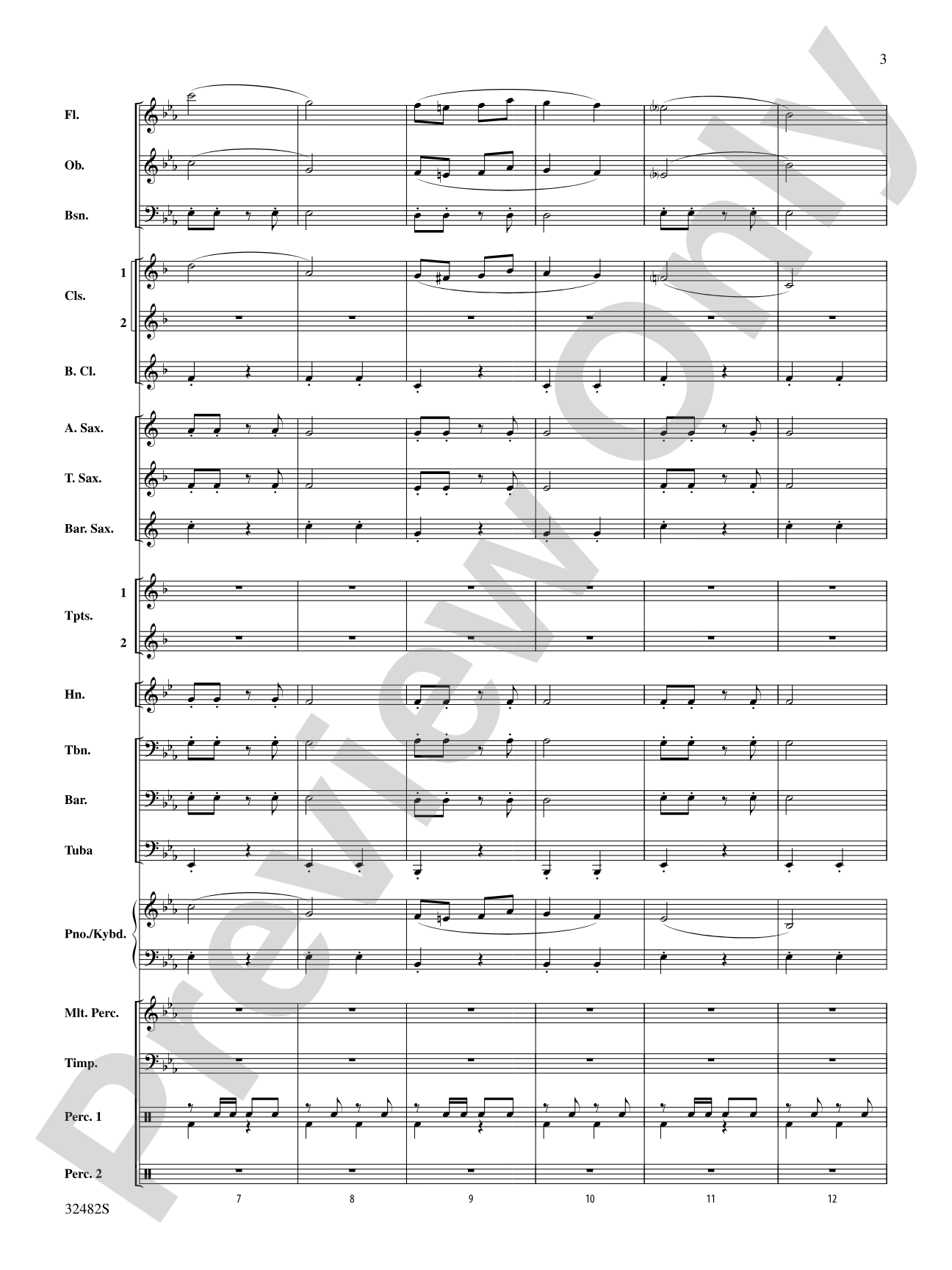Fairest of the Fair: Concert Band Conductor Score & Parts