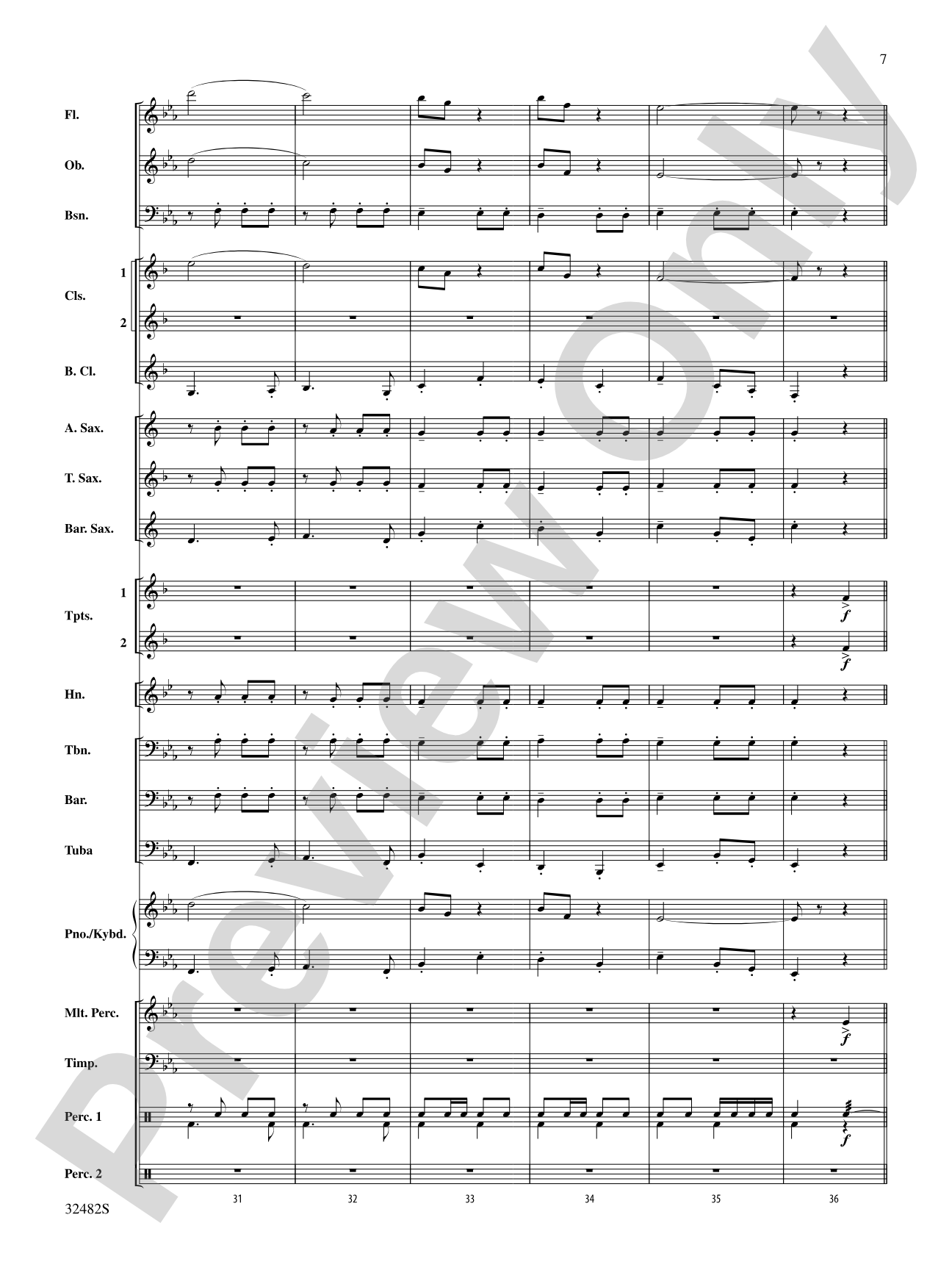 Fairest of the Fair: Concert Band Conductor Score & Parts