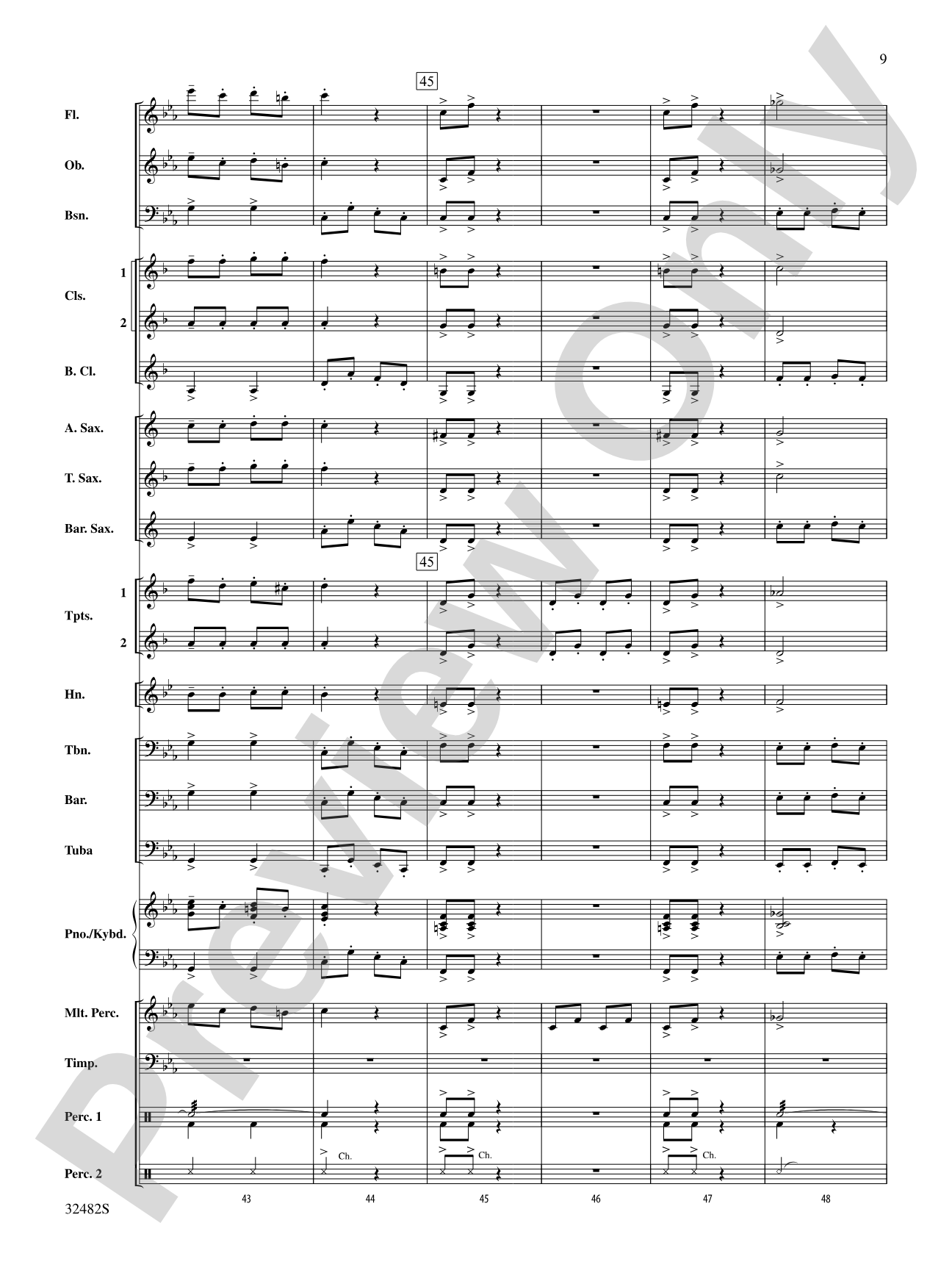 Fairest of the Fair: Concert Band Conductor Score & Parts
