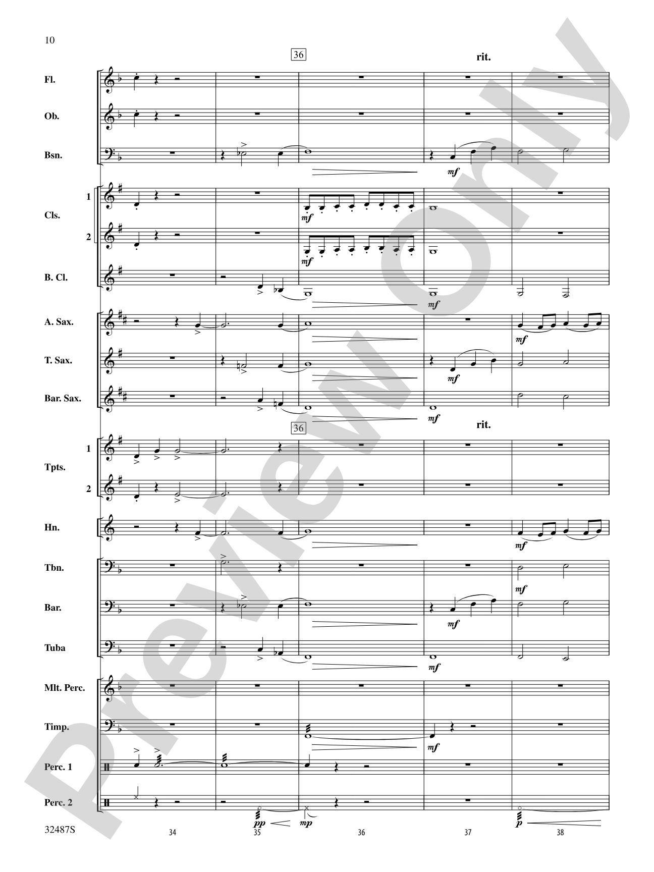 Tales from the Sea: Concert Band Conductor Score & Parts