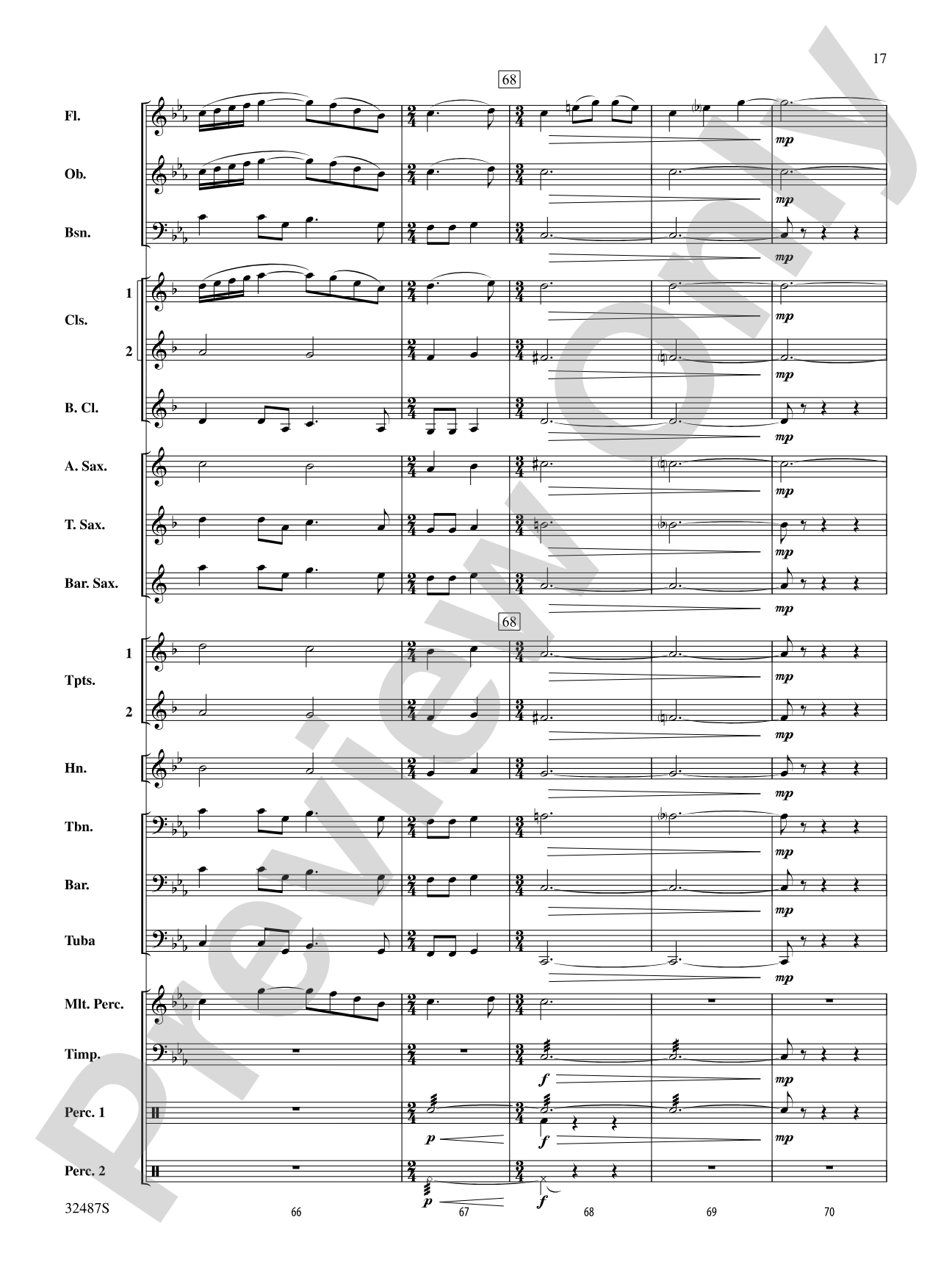 Tales from the Sea: Concert Band Conductor Score & Parts