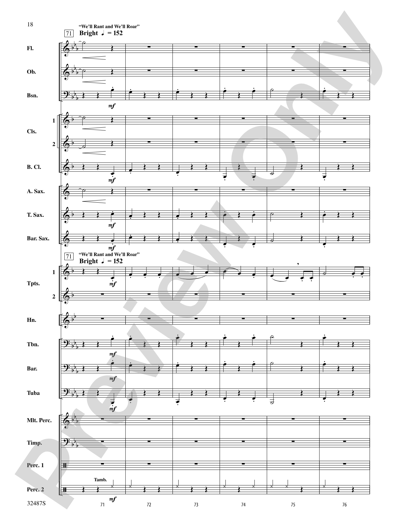 Tales from the Sea: Concert Band Conductor Score & Parts