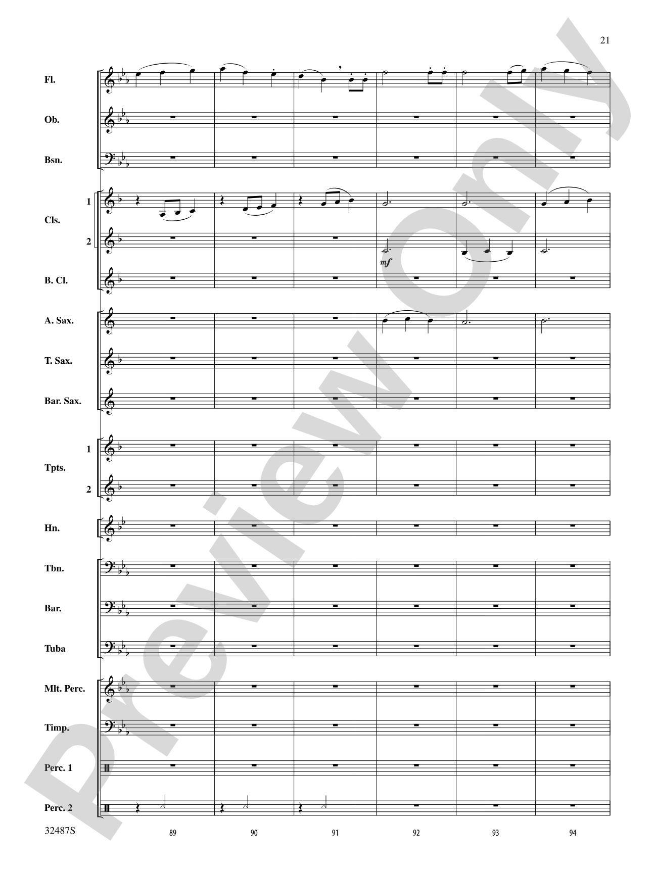 Tales from the Sea: Concert Band Conductor Score & Parts