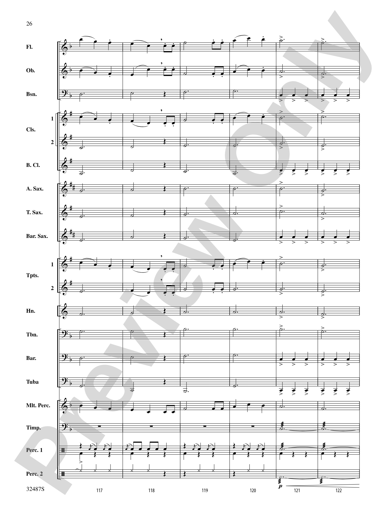 Tales from the Sea: Concert Band Conductor Score & Parts