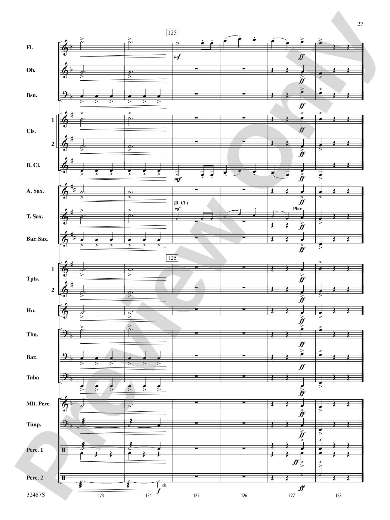 Tales from the Sea: Concert Band Conductor Score & Parts