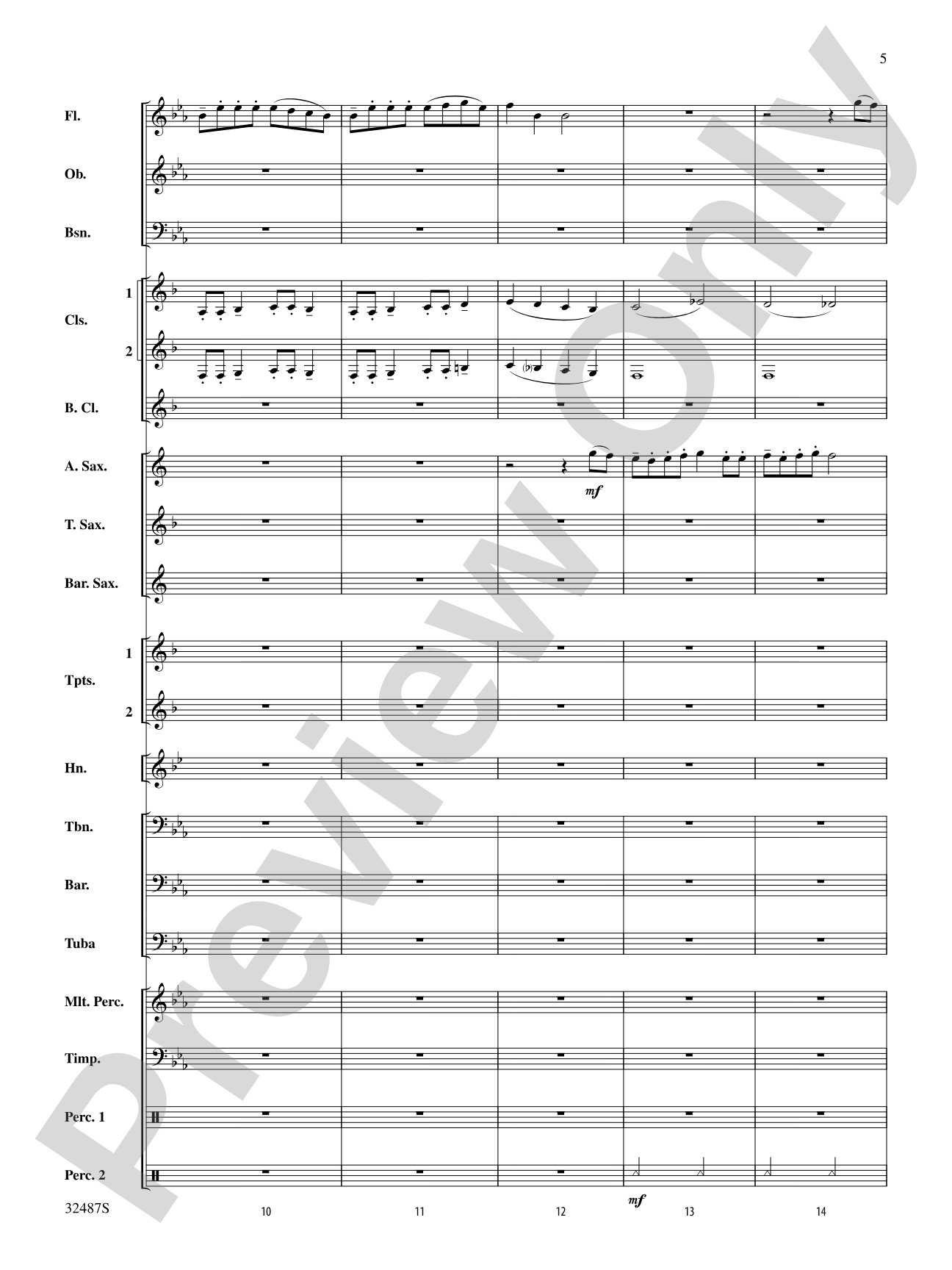 Tales from the Sea: Concert Band Conductor Score & Parts