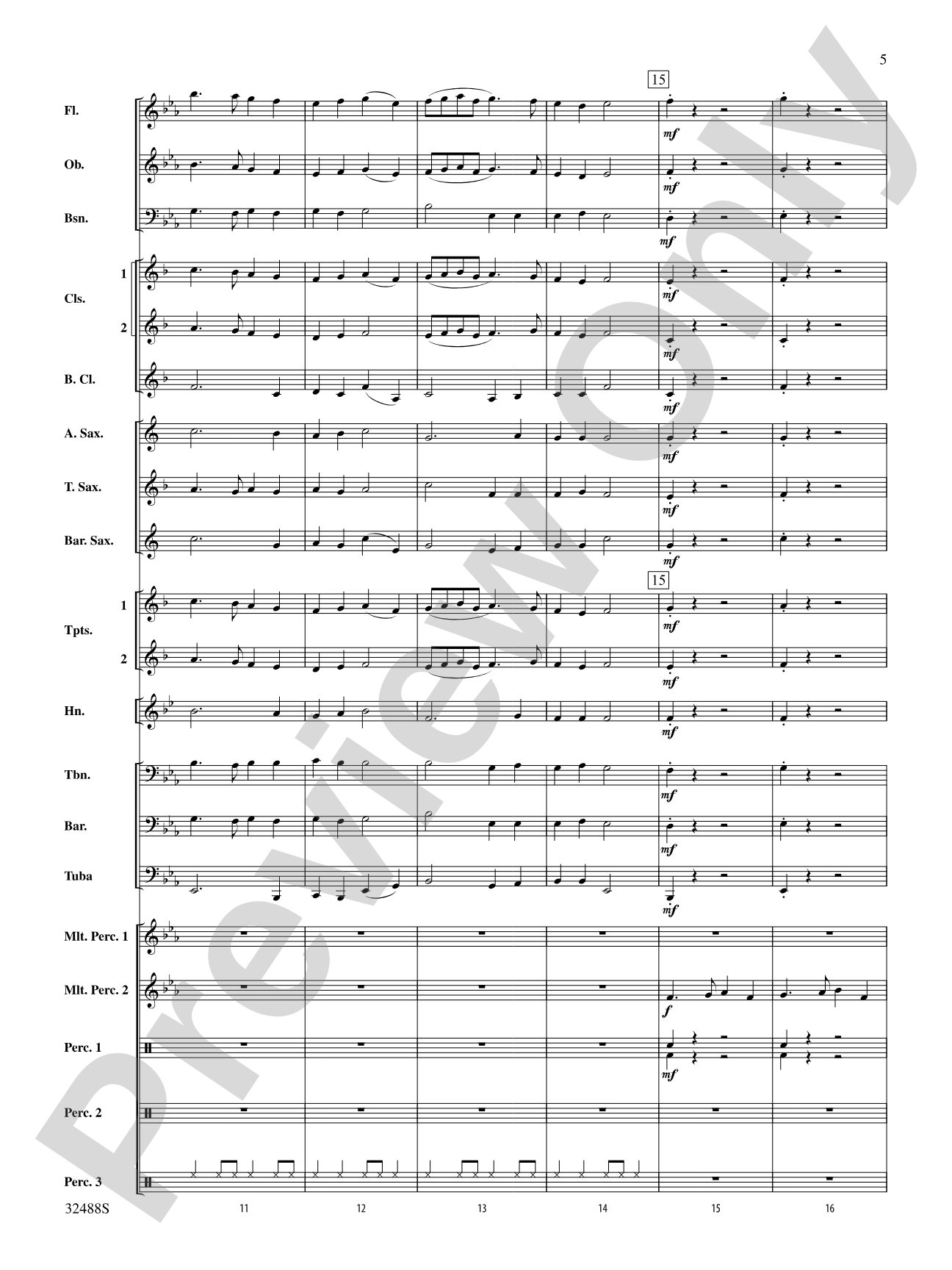 Deck the Hall with Bells and Whistles: Concert Band Conductor Score & Parts
