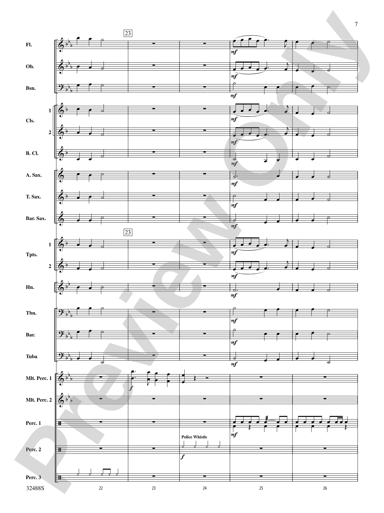 Deck the Hall with Bells and Whistles: Concert Band Conductor Score & Parts