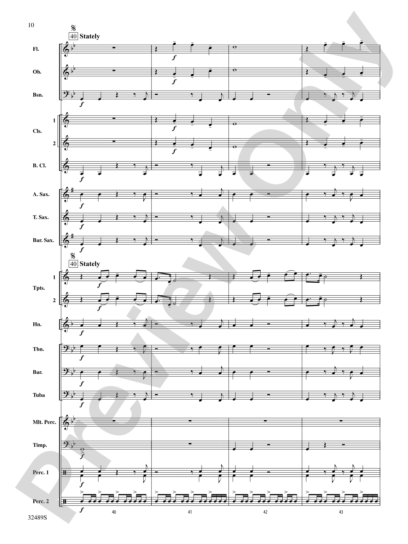 Weinmaster Park: Concert Band Conductor Score & Parts