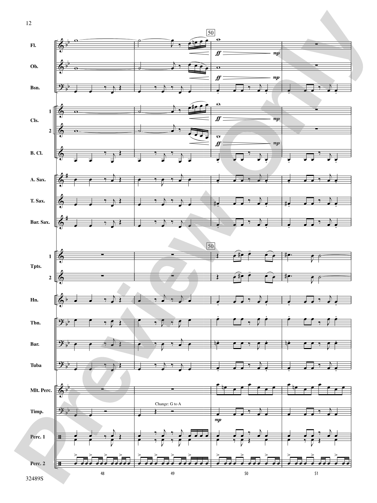 Weinmaster Park: Concert Band Conductor Score & Parts