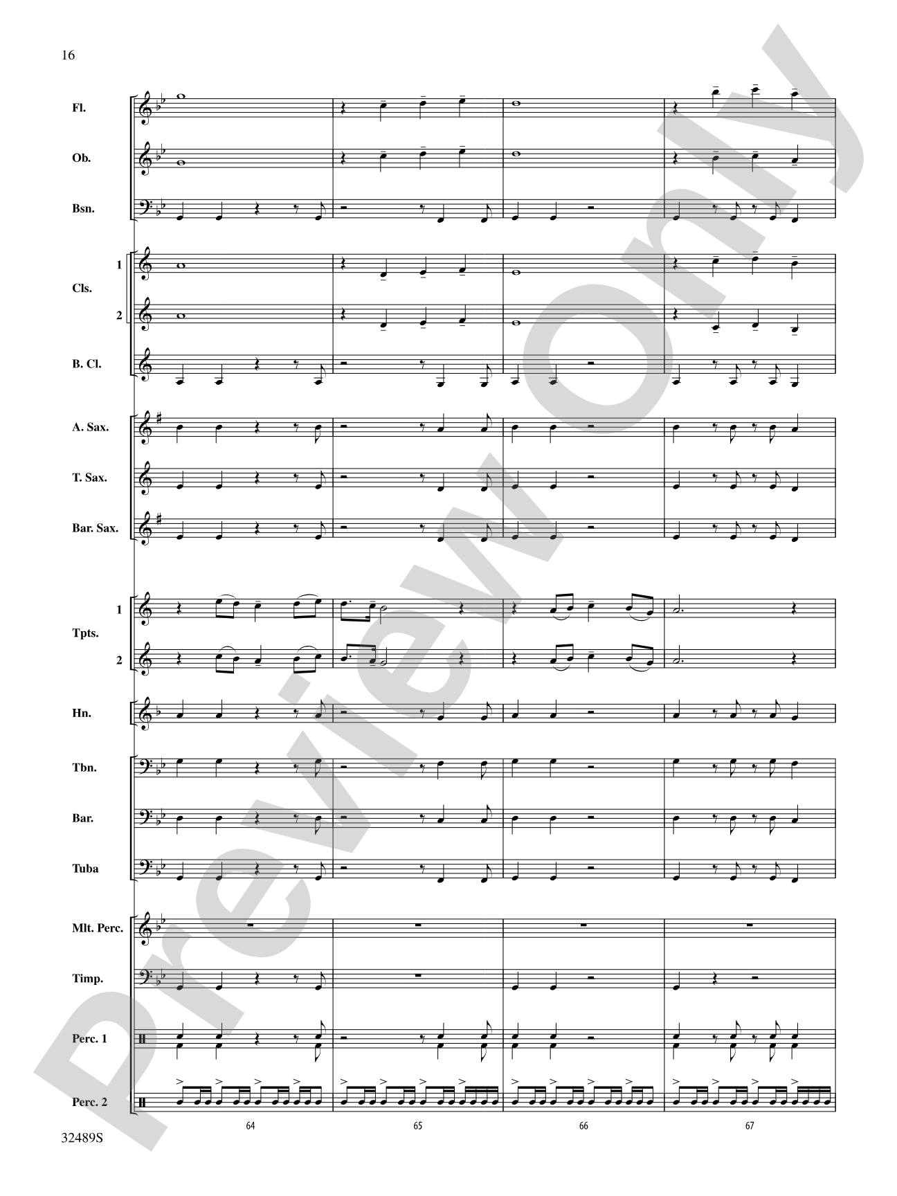Weinmaster Park: Concert Band Conductor Score & Parts