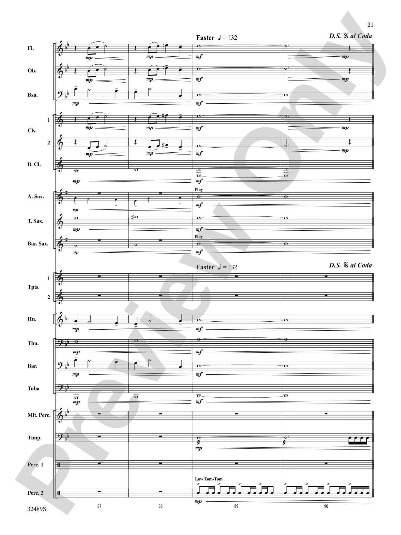 Weinmaster Park: Concert Band Conductor Score & Parts