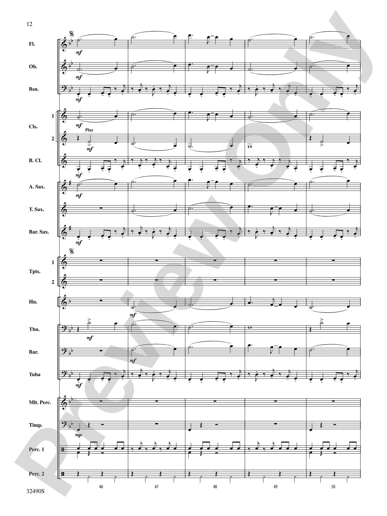 Splendor on the Wing: Concert Band Conductor Score & Parts