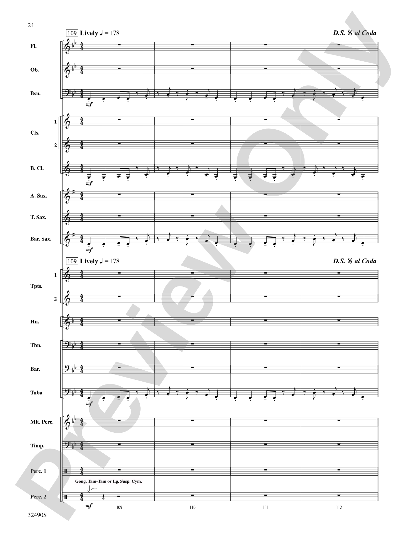 Splendor on the Wing: Concert Band Conductor Score & Parts