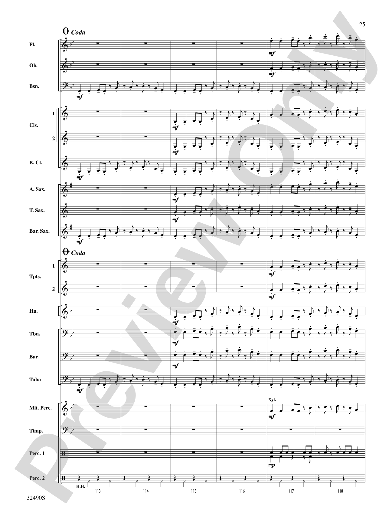 Splendor on the Wing: Concert Band Conductor Score & Parts