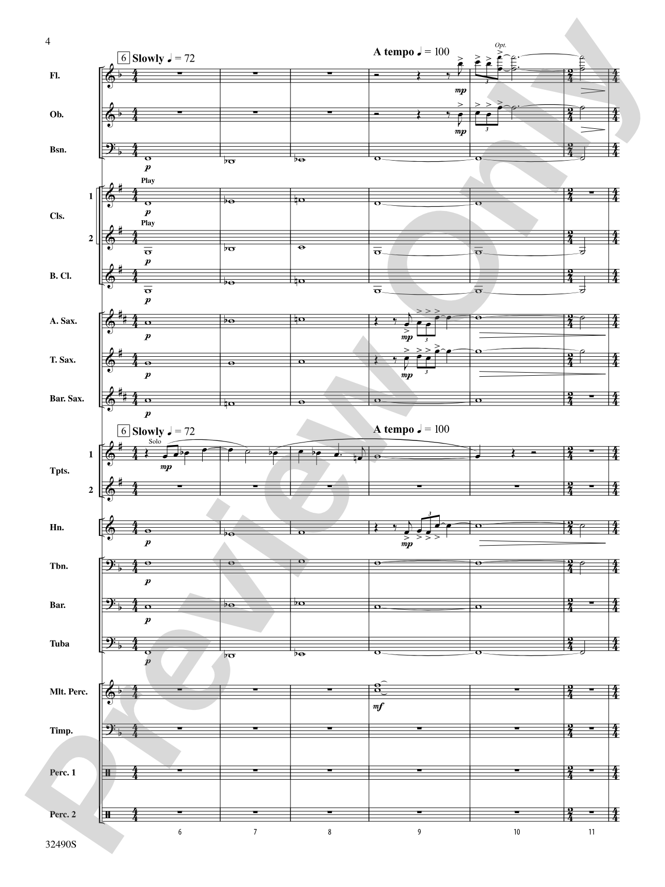 Splendor on the Wing: Concert Band Conductor Score & Parts