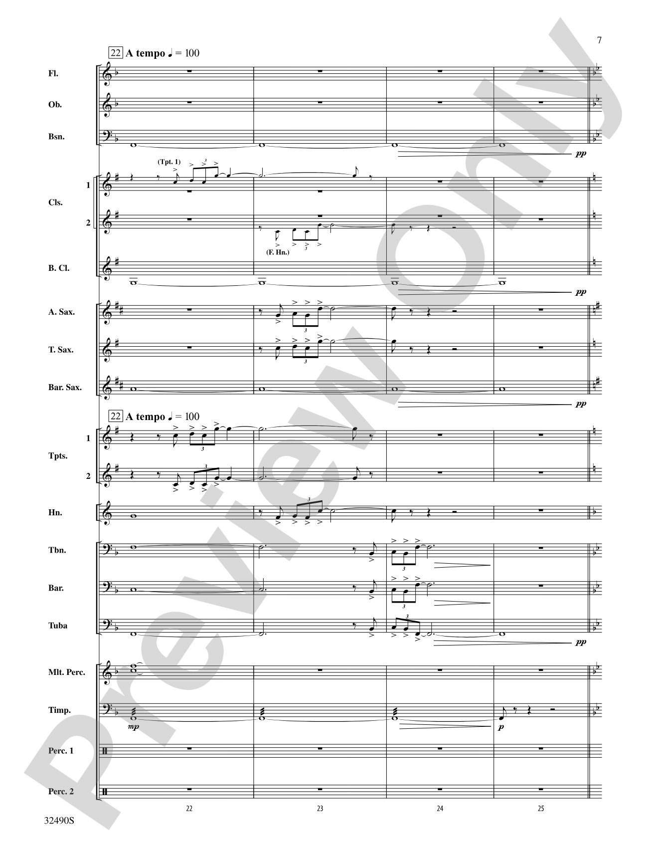 Splendor on the Wing: Concert Band Conductor Score & Parts