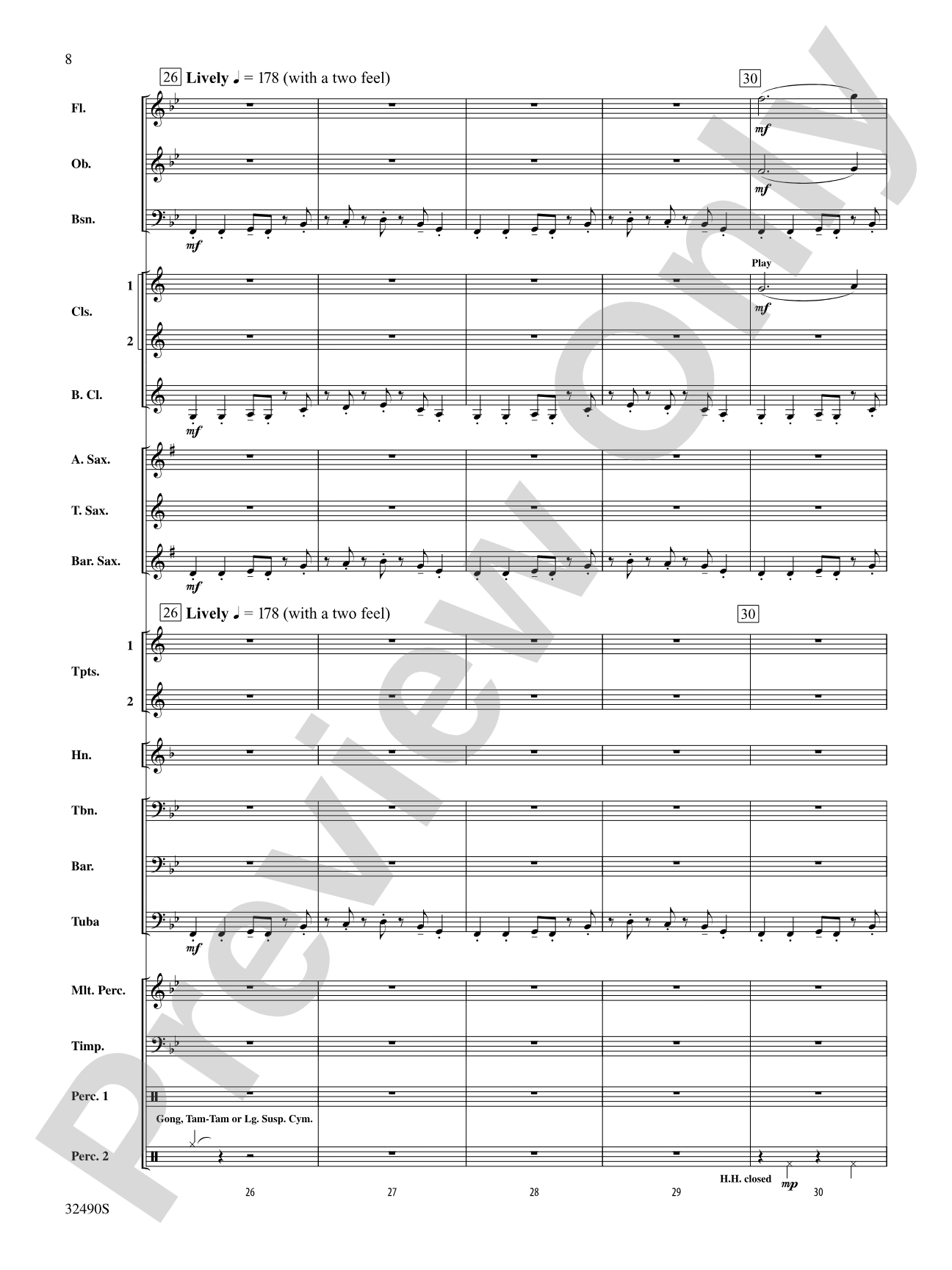 Splendor on the Wing: Concert Band Conductor Score & Parts