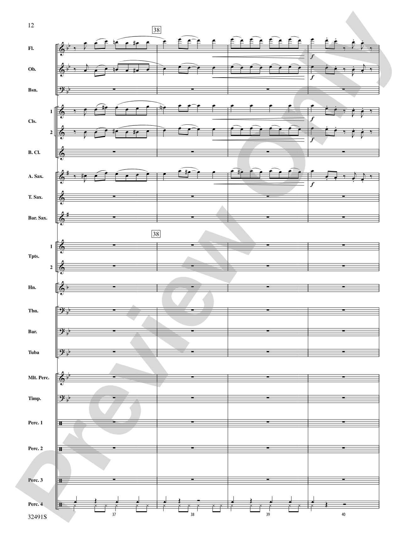 Confrontations: Concert Band Conductor Score & Parts