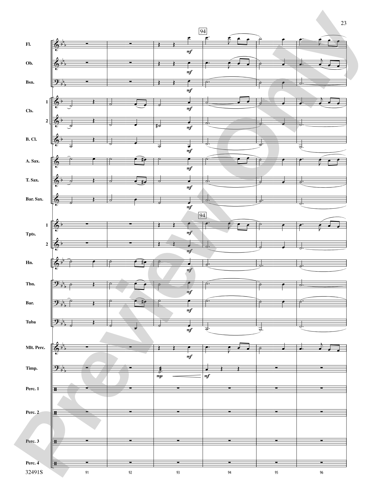 Confrontations: Concert Band Conductor Score & Parts