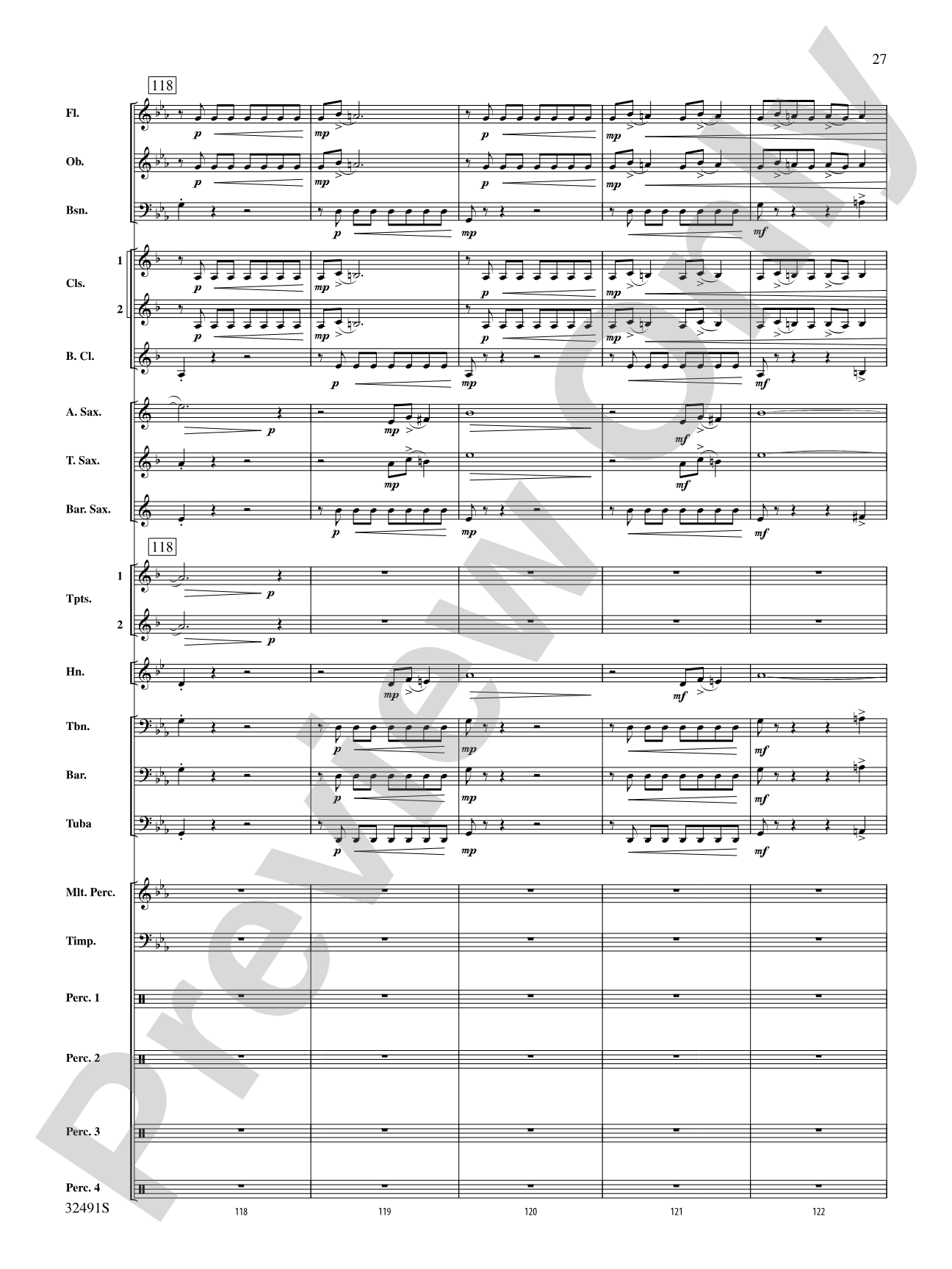 Confrontations: Concert Band Conductor Score & Parts