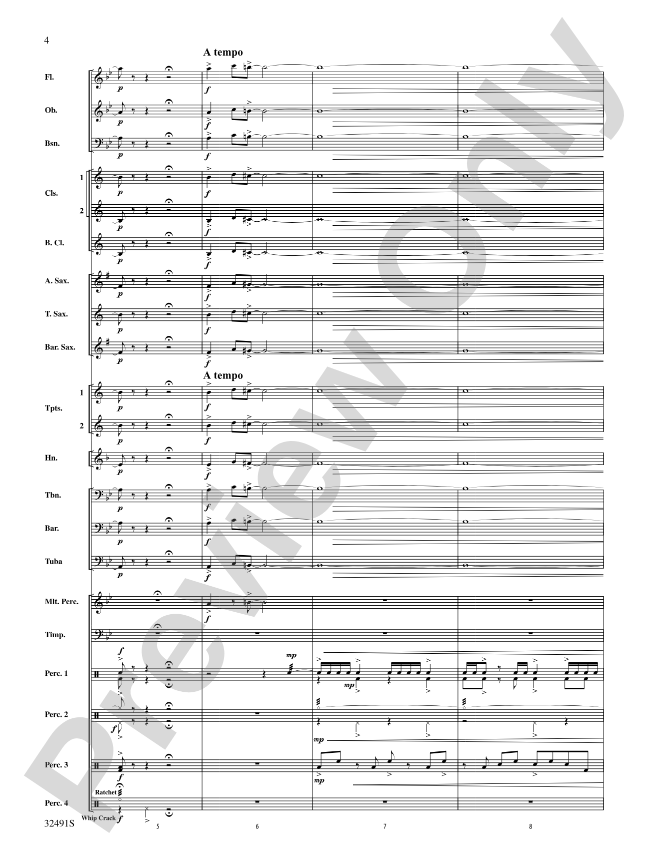 Confrontations: Concert Band Conductor Score & Parts