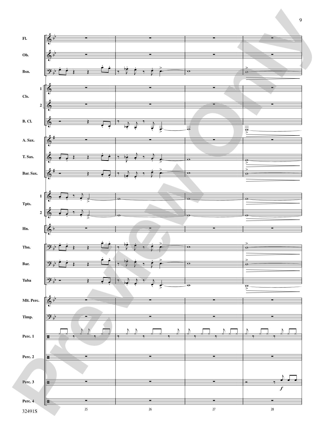 Confrontations: Concert Band Conductor Score & Parts