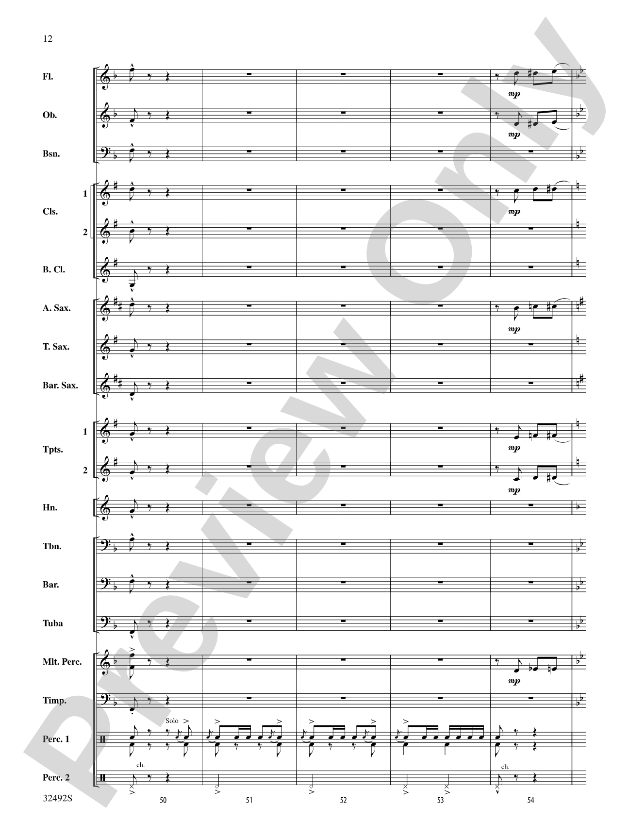 Trafalgar Square: Concert Band Conductor Score & Parts