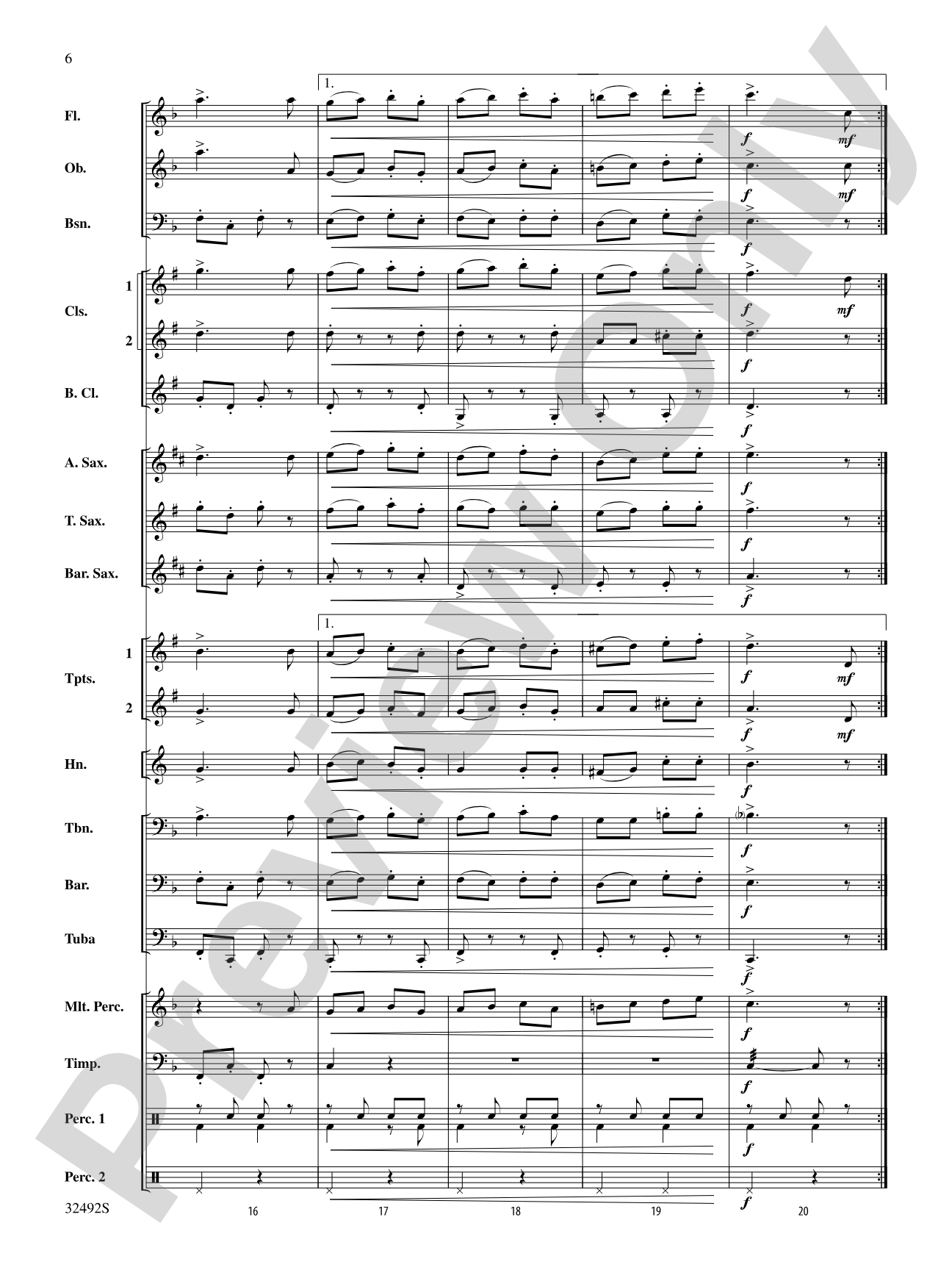 Trafalgar Square: Concert Band Conductor Score & Parts
