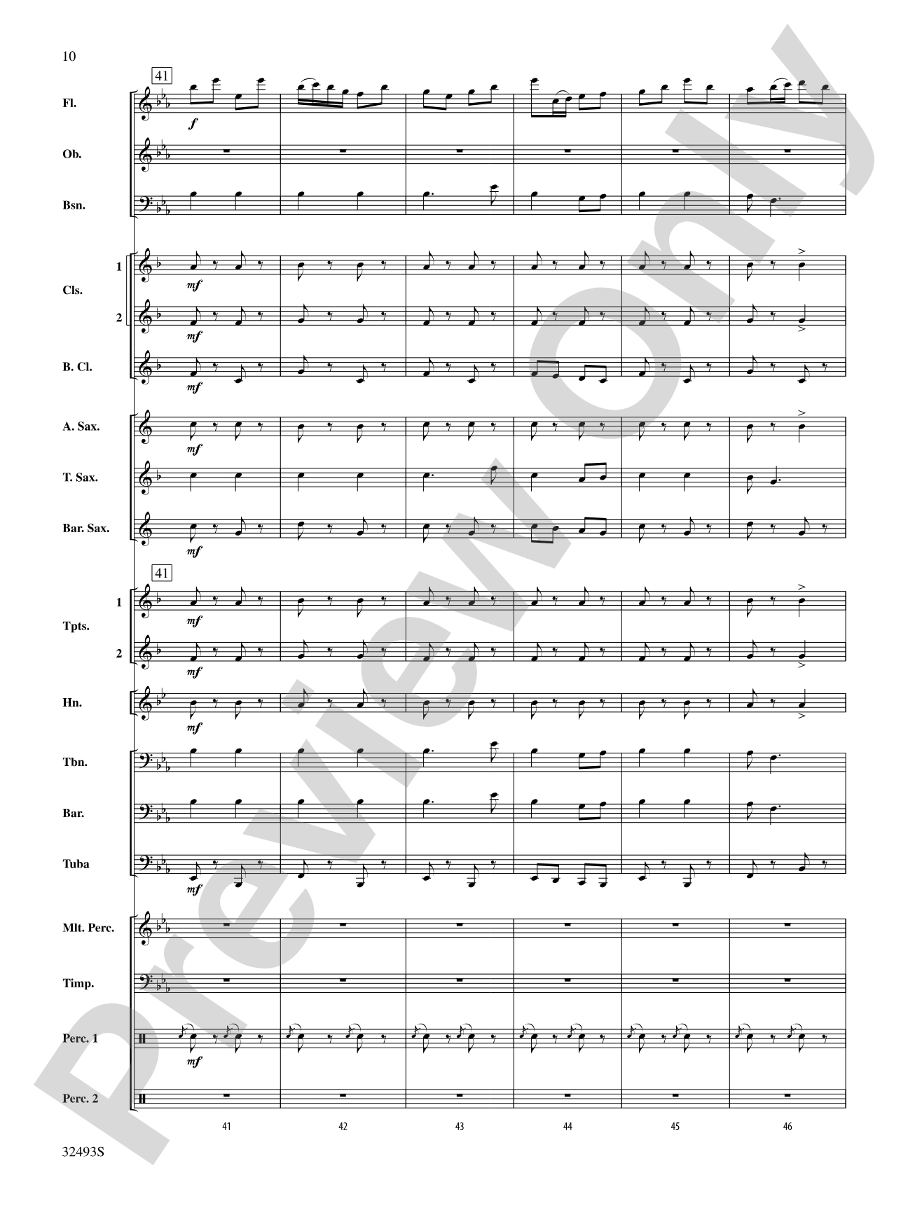 The Marines' Hymn: Concert Band Conductor Score & Parts