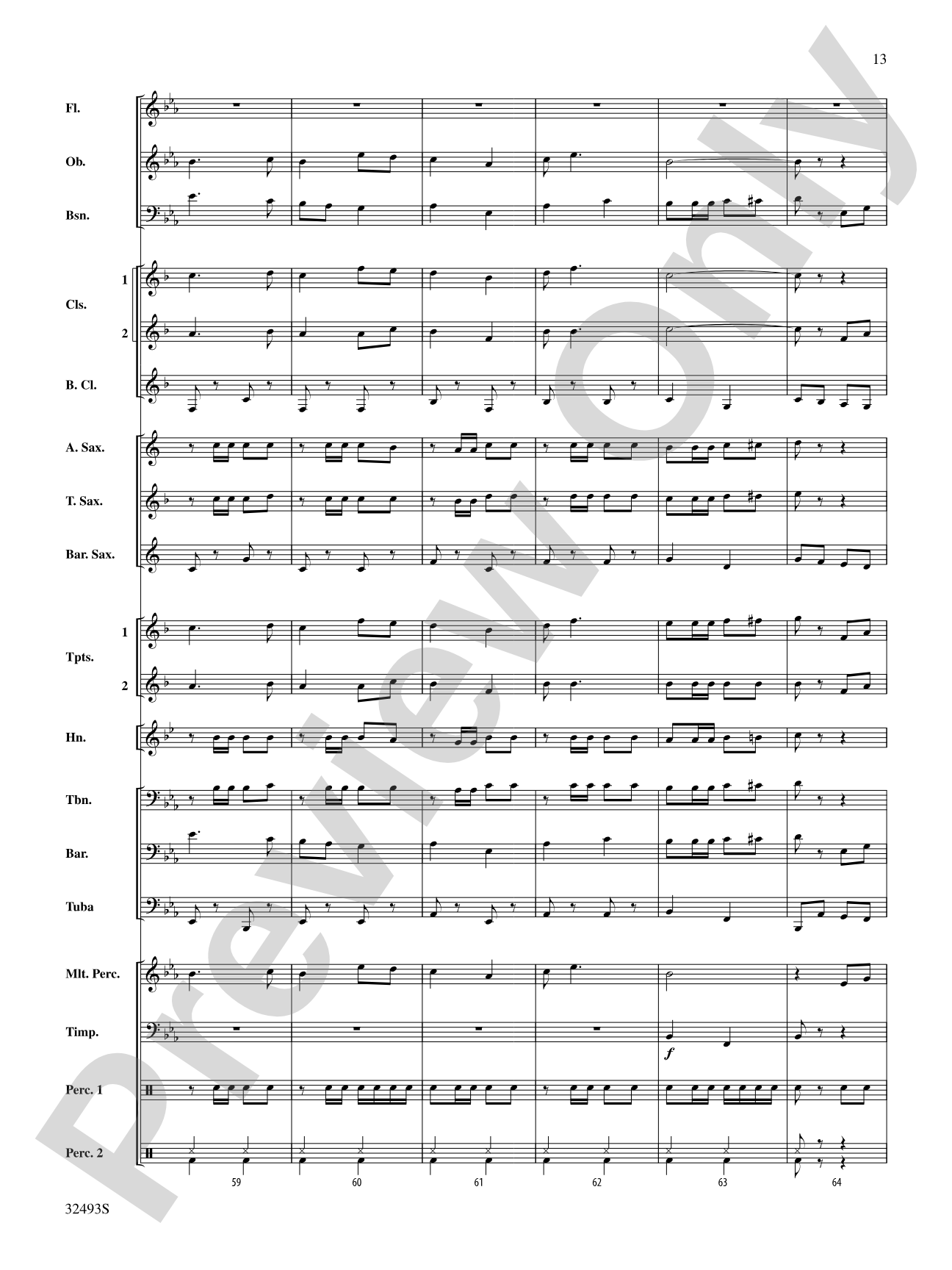 The Marines' Hymn: Concert Band Conductor Score & Parts