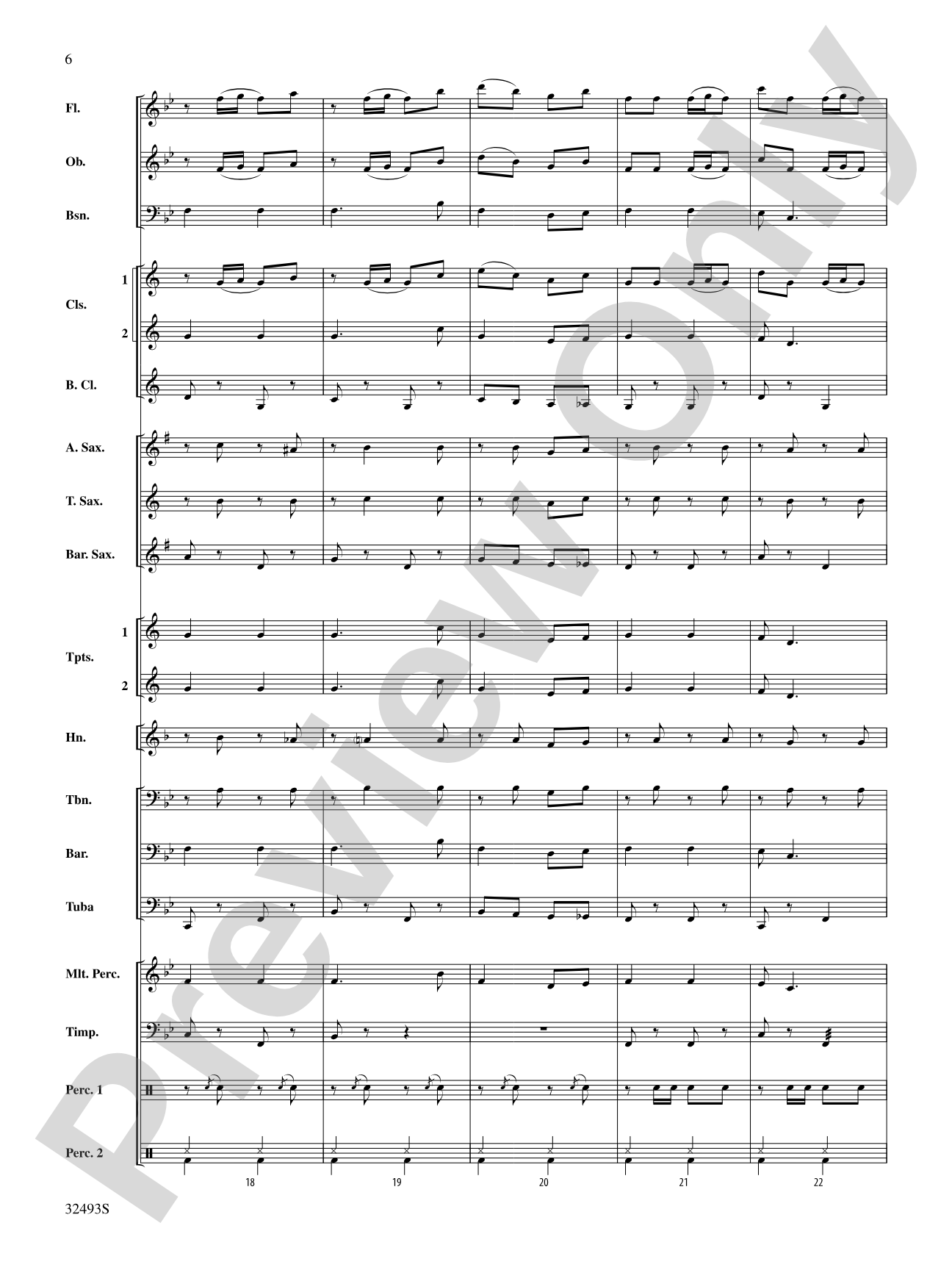 The Marines' Hymn: Concert Band Conductor Score & Parts
