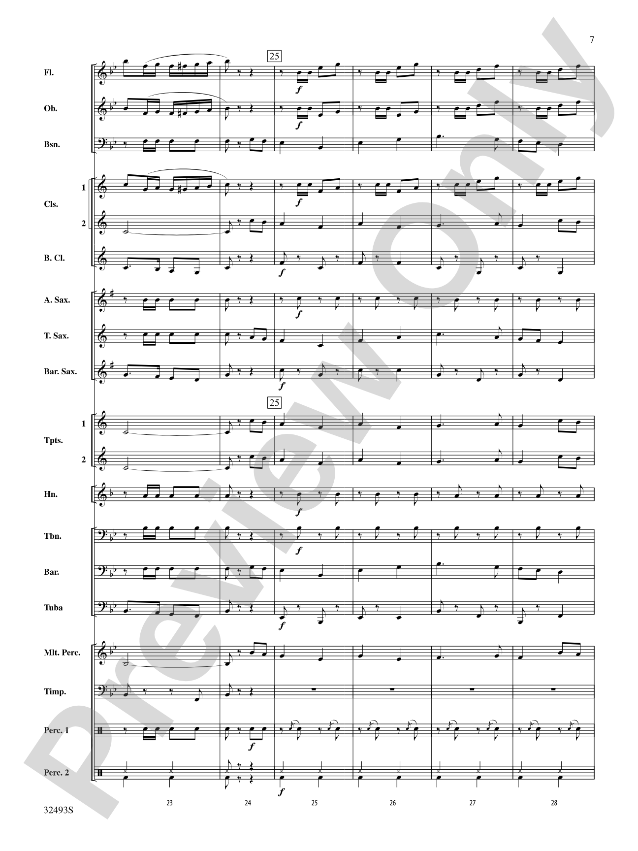 The Marines' Hymn: Concert Band Conductor Score & Parts