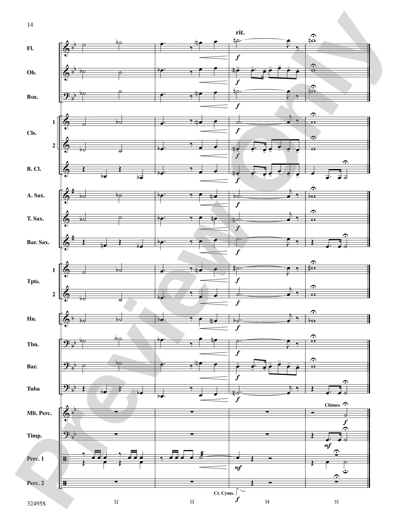 Solemn Procession: Concert Band Conductor Score & Parts