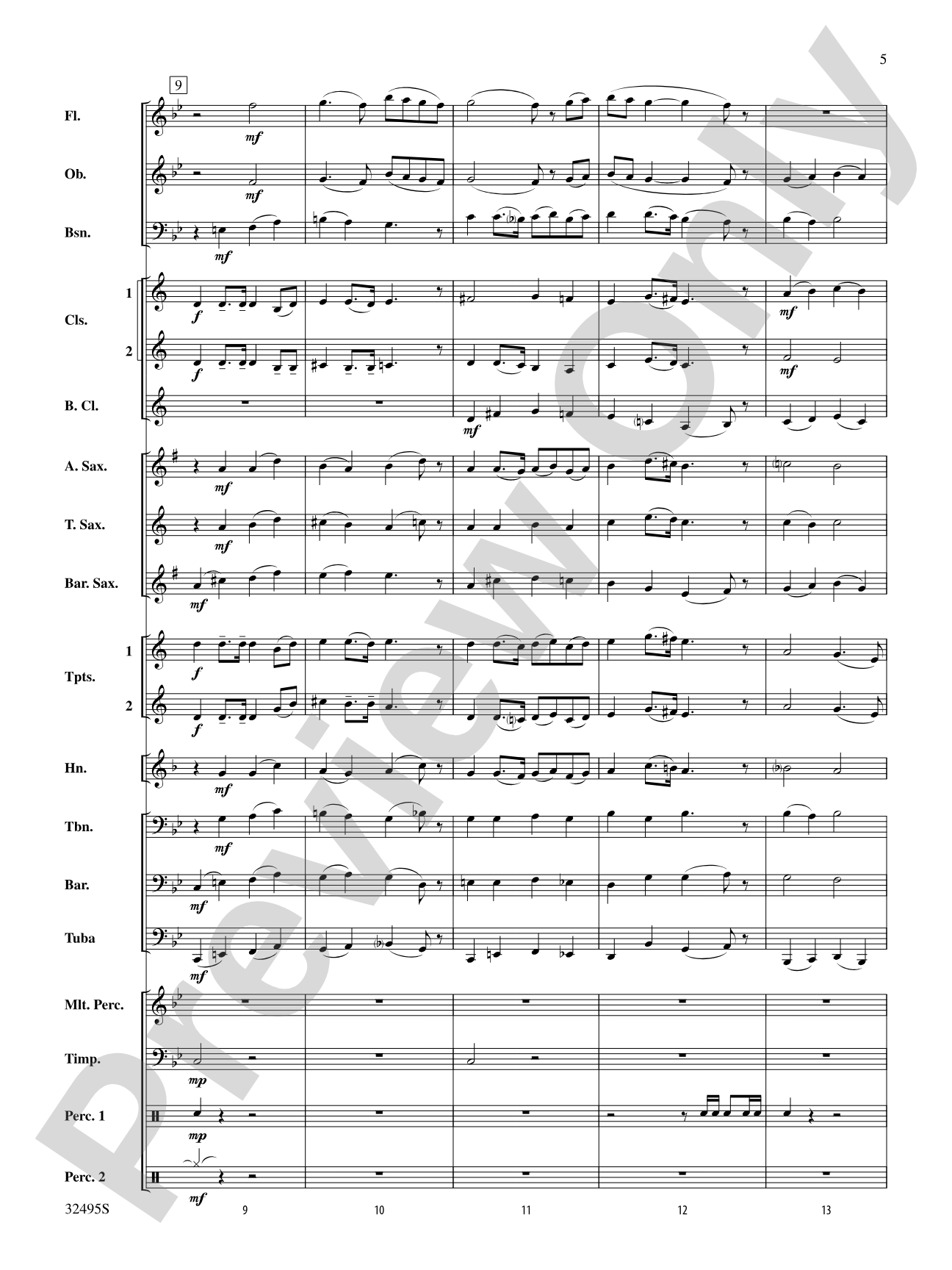 Solemn Procession: Concert Band Conductor Score & Parts