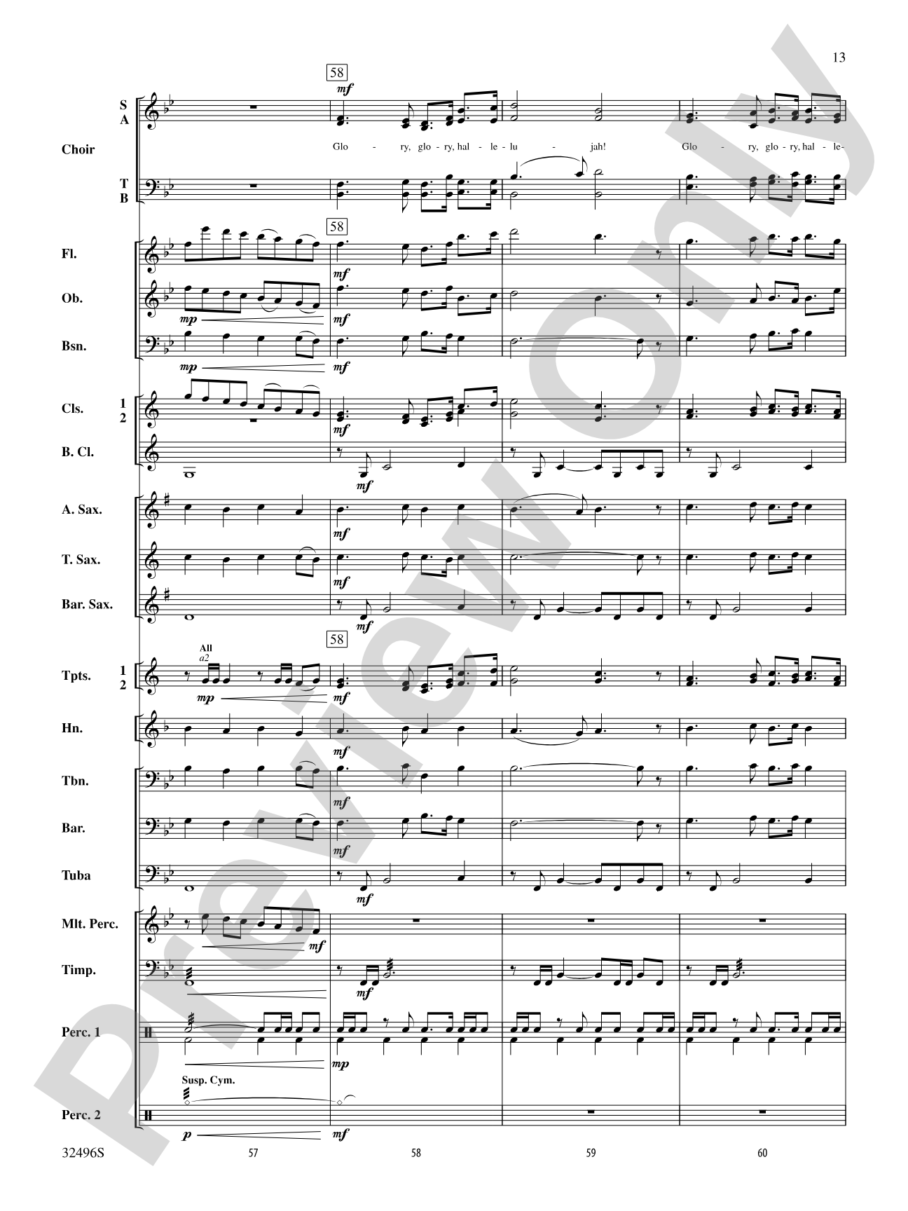 America: The Spirit Lives On! (for Band and Optional Choir): Concert Band Conductor Score & Parts