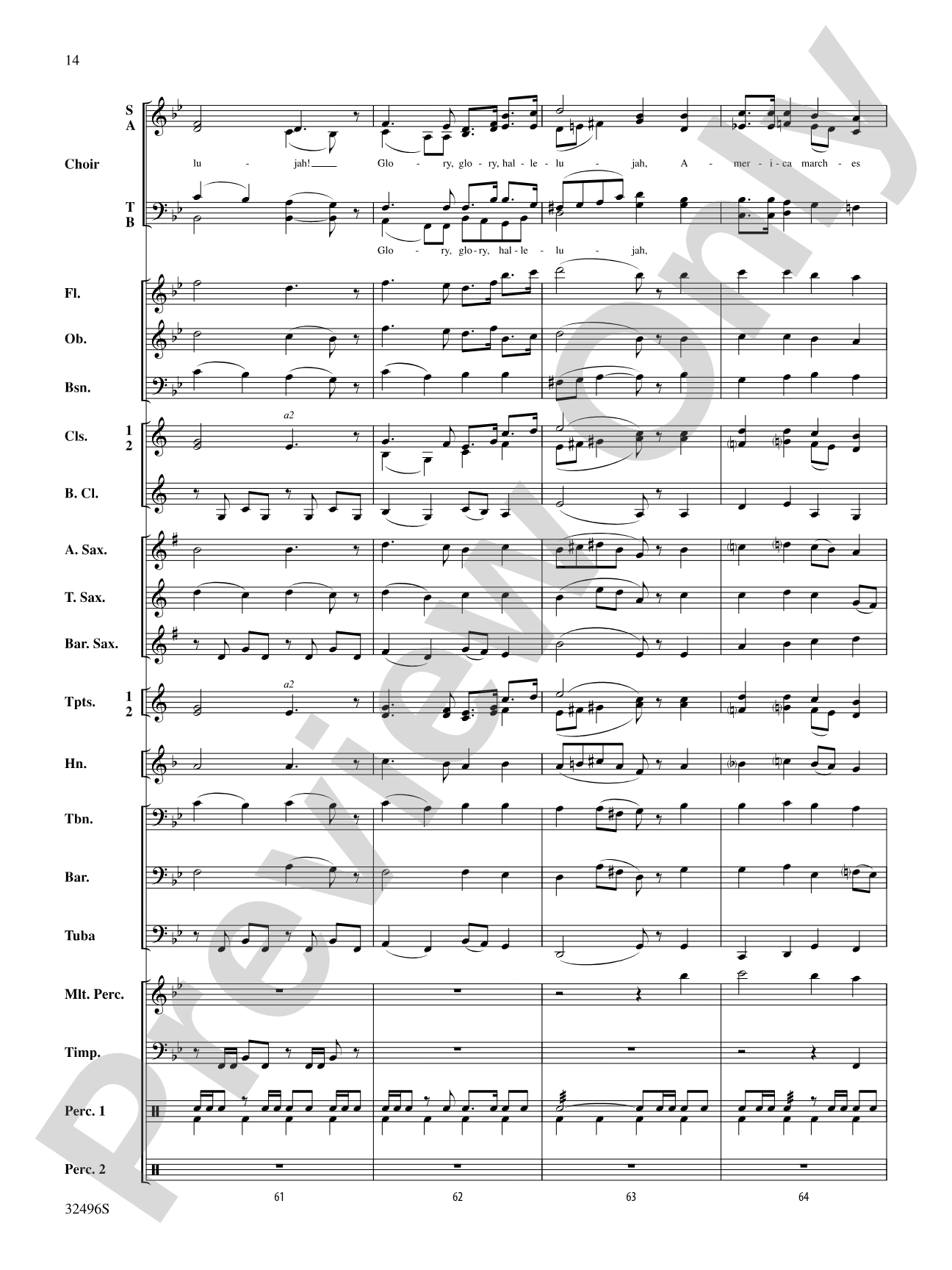 America: The Spirit Lives On! (for Band and Optional Choir): Concert Band Conductor Score & Parts