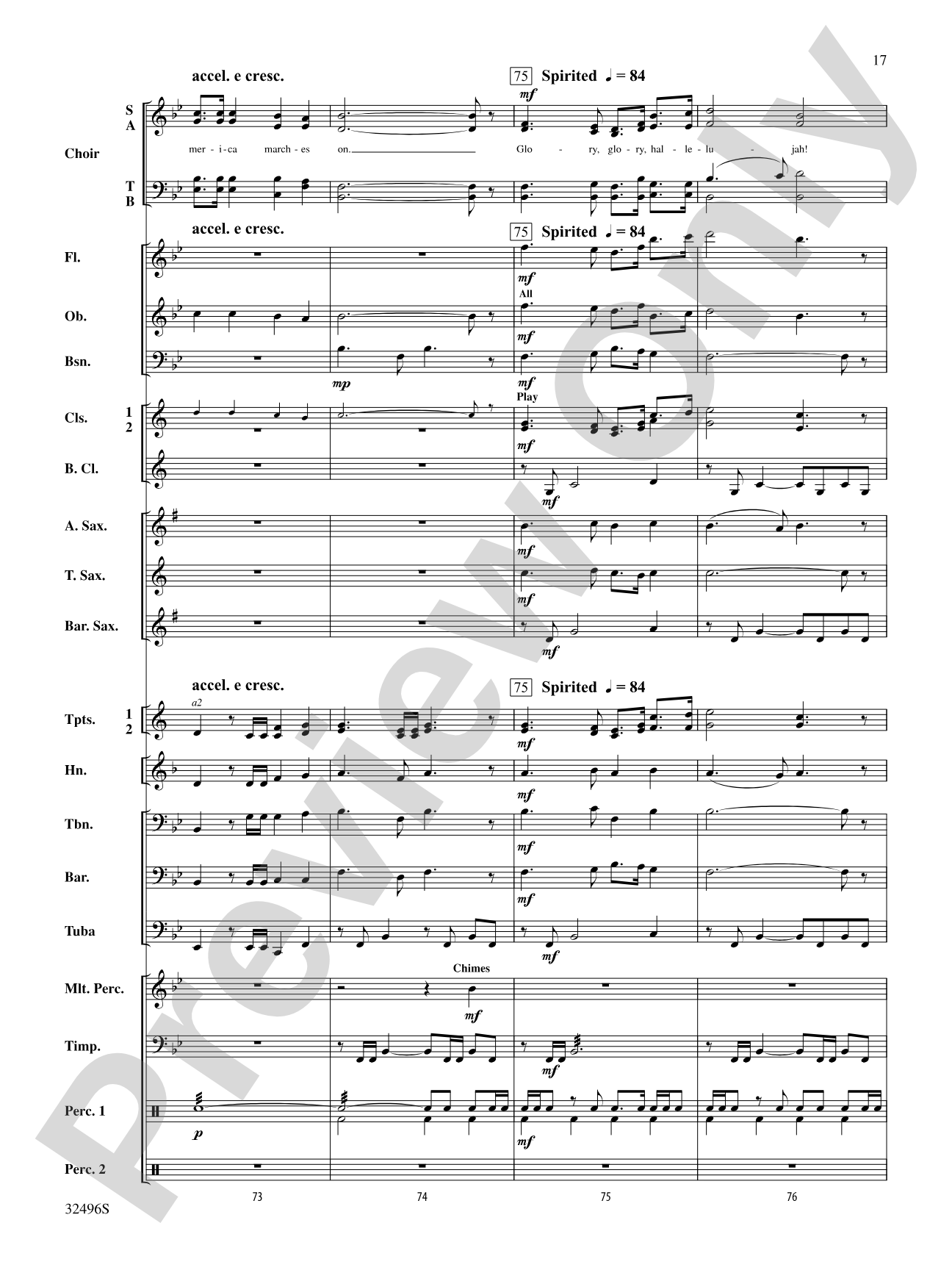 America: The Spirit Lives On! (for Band and Optional Choir): Concert Band Conductor Score & Parts