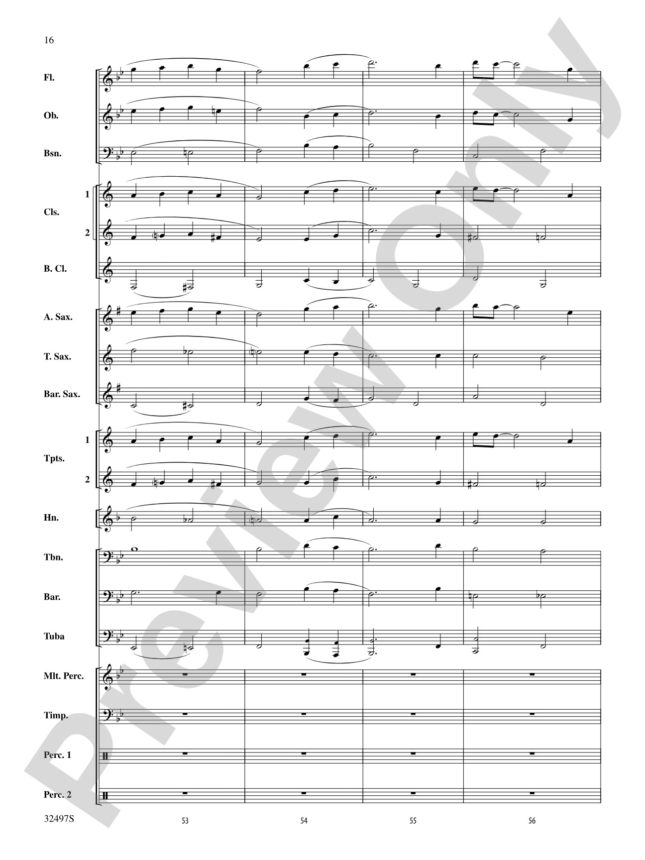 Broken Bow: Concert Band Conductor Score & Parts