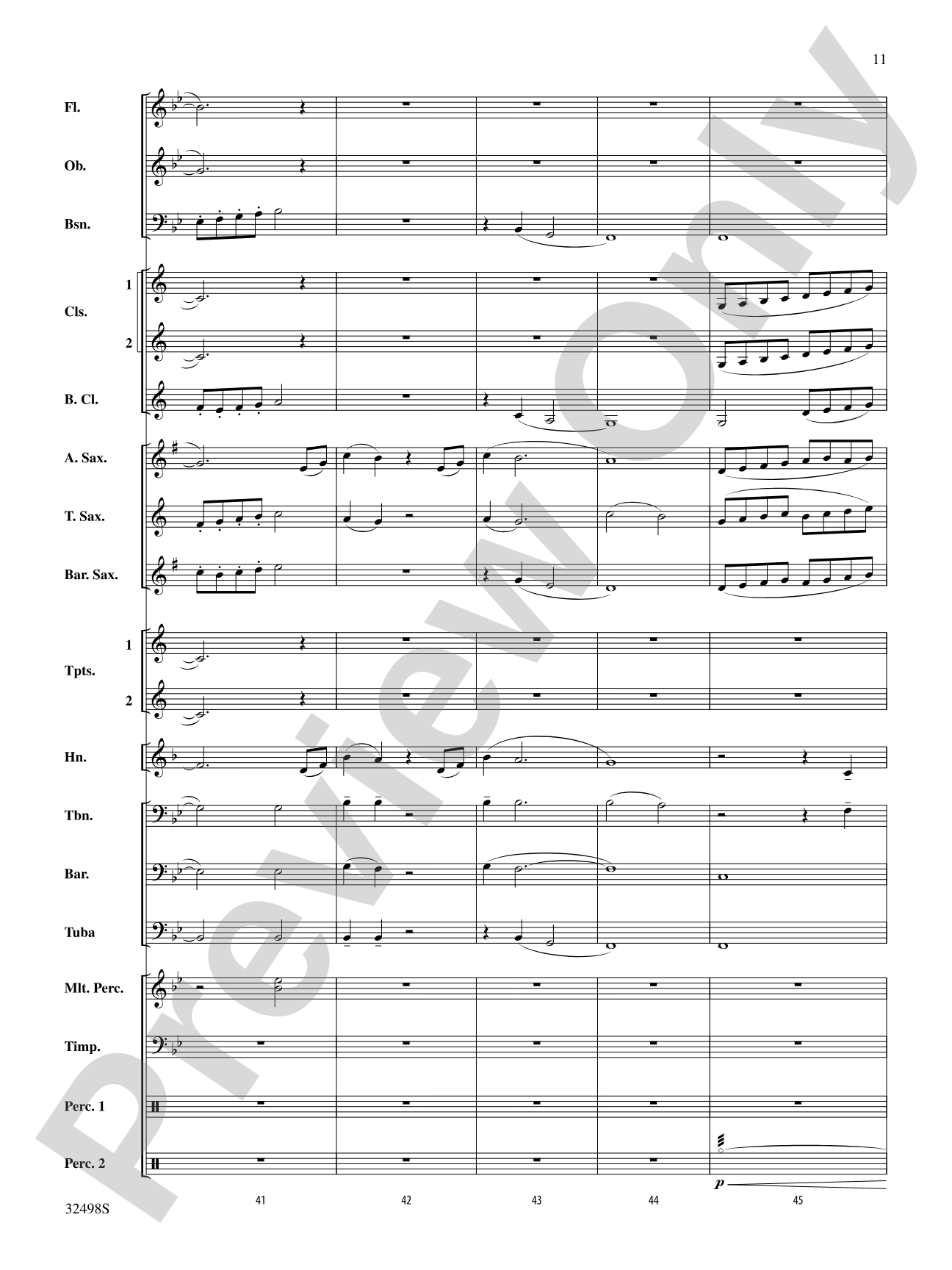 The Secret of Life: Concert Band Conductor Score & Parts