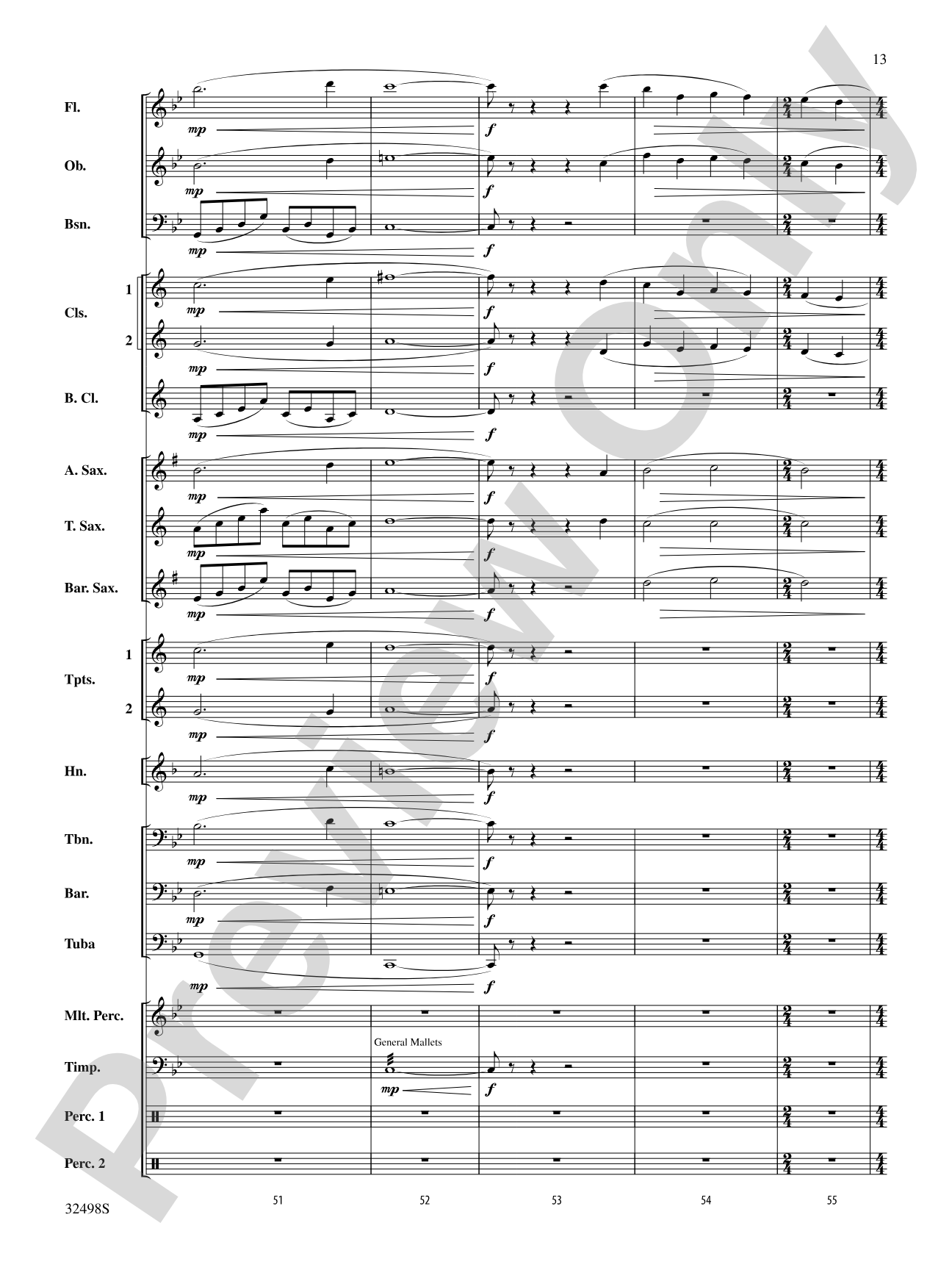 The Secret of Life: Concert Band Conductor Score & Parts