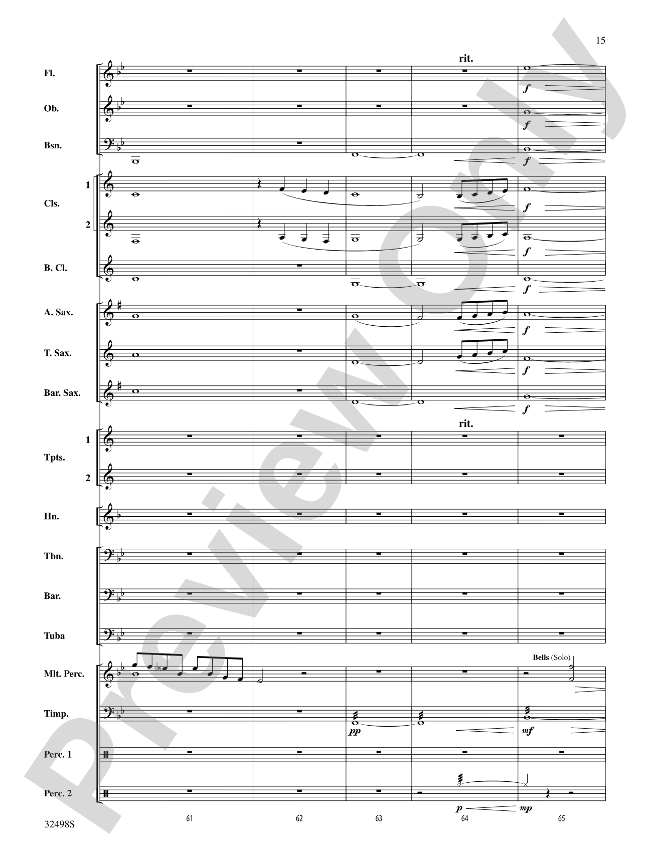 The Secret of Life: Concert Band Conductor Score & Parts