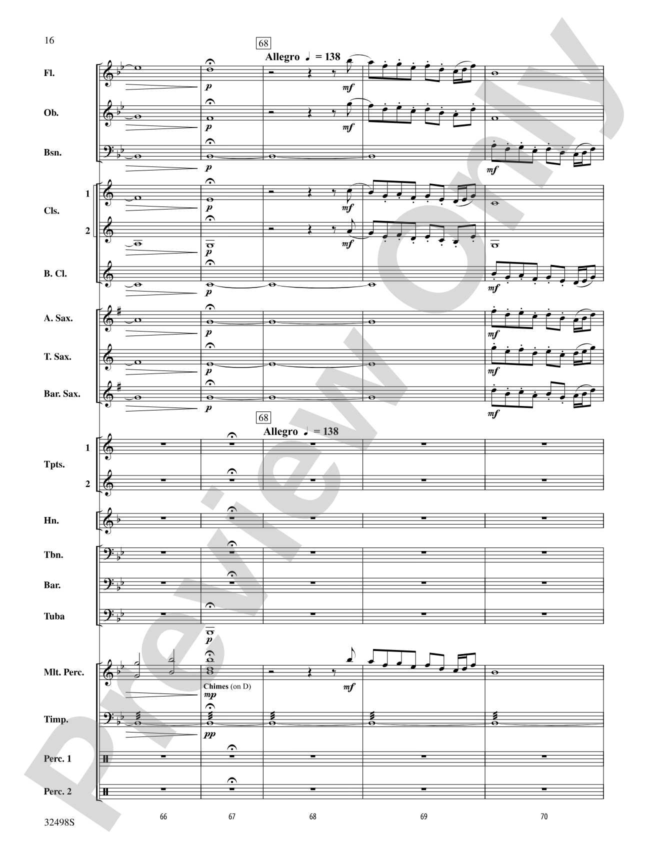 The Secret of Life: Concert Band Conductor Score & Parts