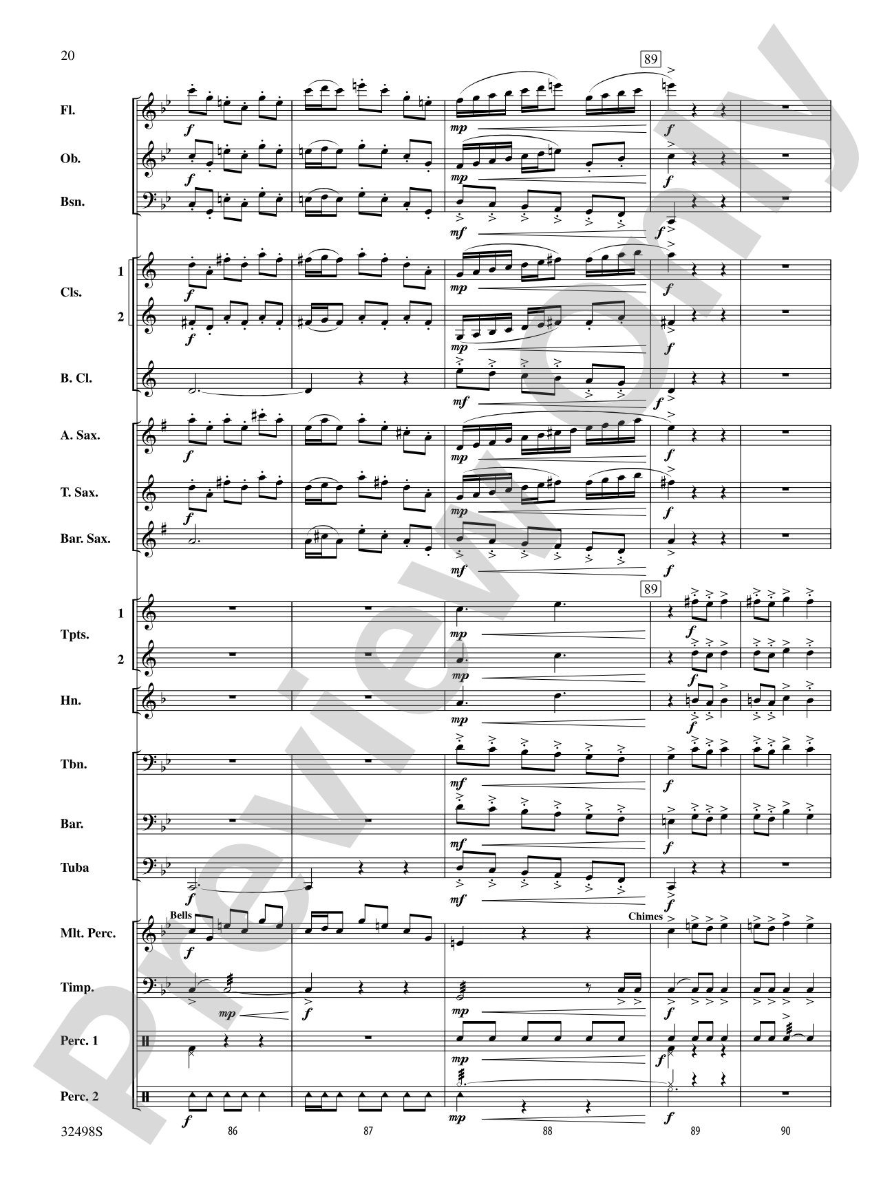 The Secret of Life: Concert Band Conductor Score & Parts