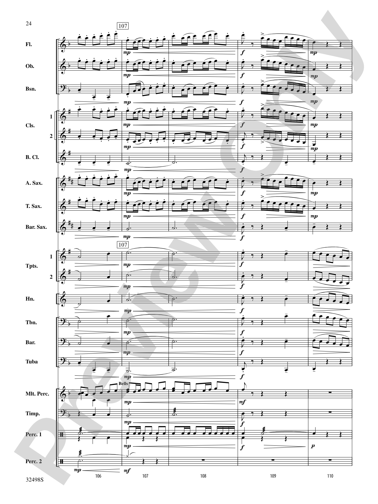 The Secret of Life: Concert Band Conductor Score & Parts