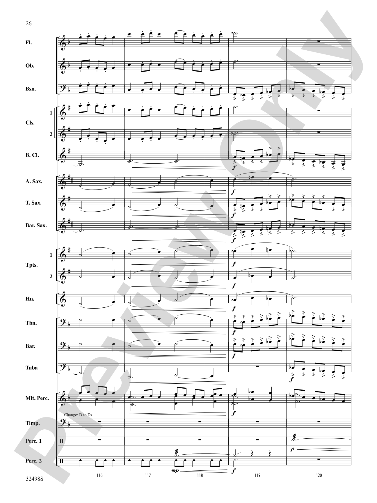 The Secret of Life: Concert Band Conductor Score & Parts