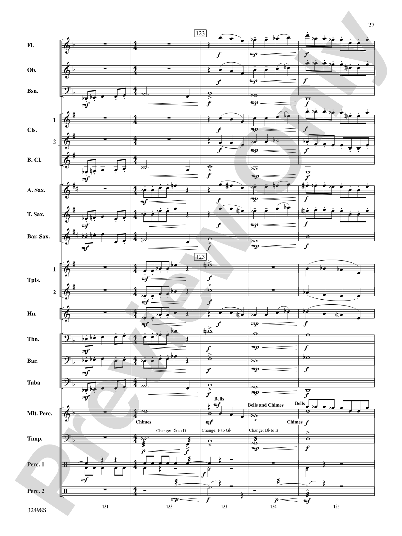 The Secret of Life: Concert Band Conductor Score & Parts